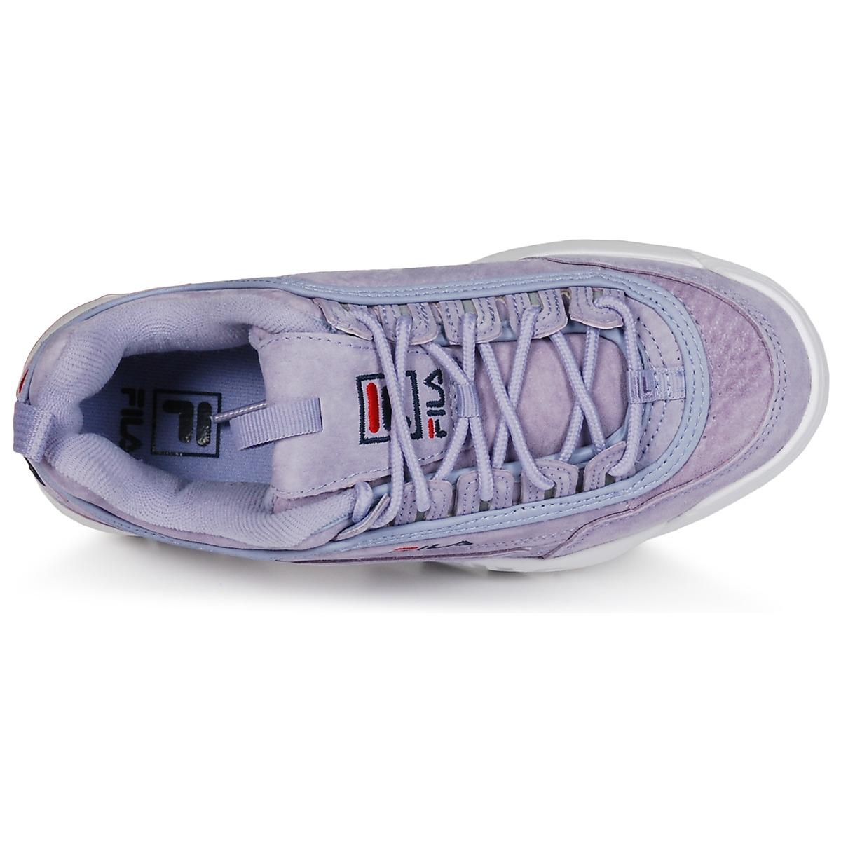 fila shoes purple