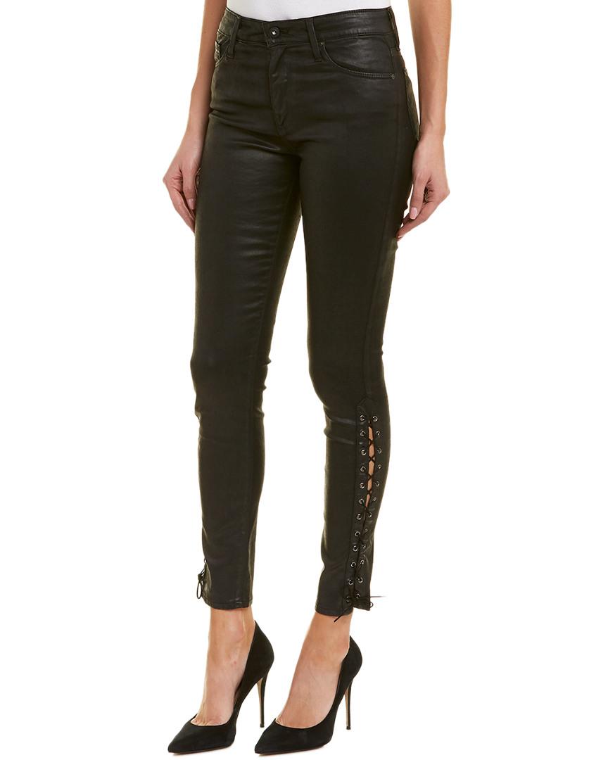 high rise skinny ankle jeans