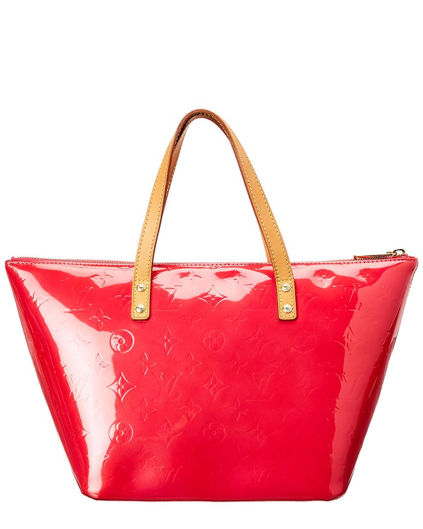 Louis Vuitton Red Monogram Vernis Leather Bellevue Pm - Lyst