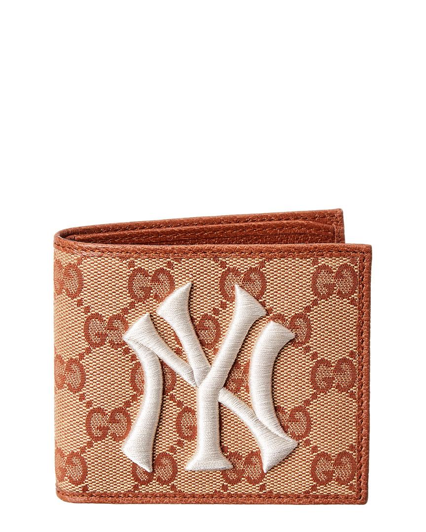 yankees wallet gucci