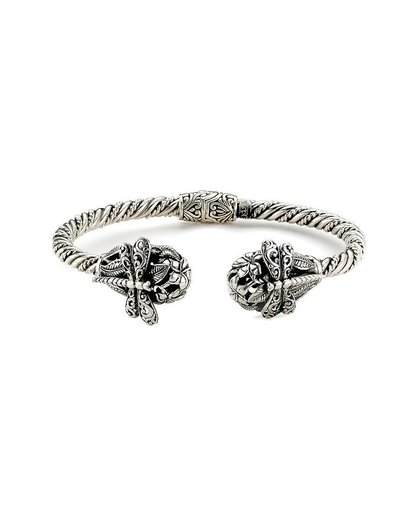 Lyst - Samuel B. Silver Dragonfly Bangle In Metallic