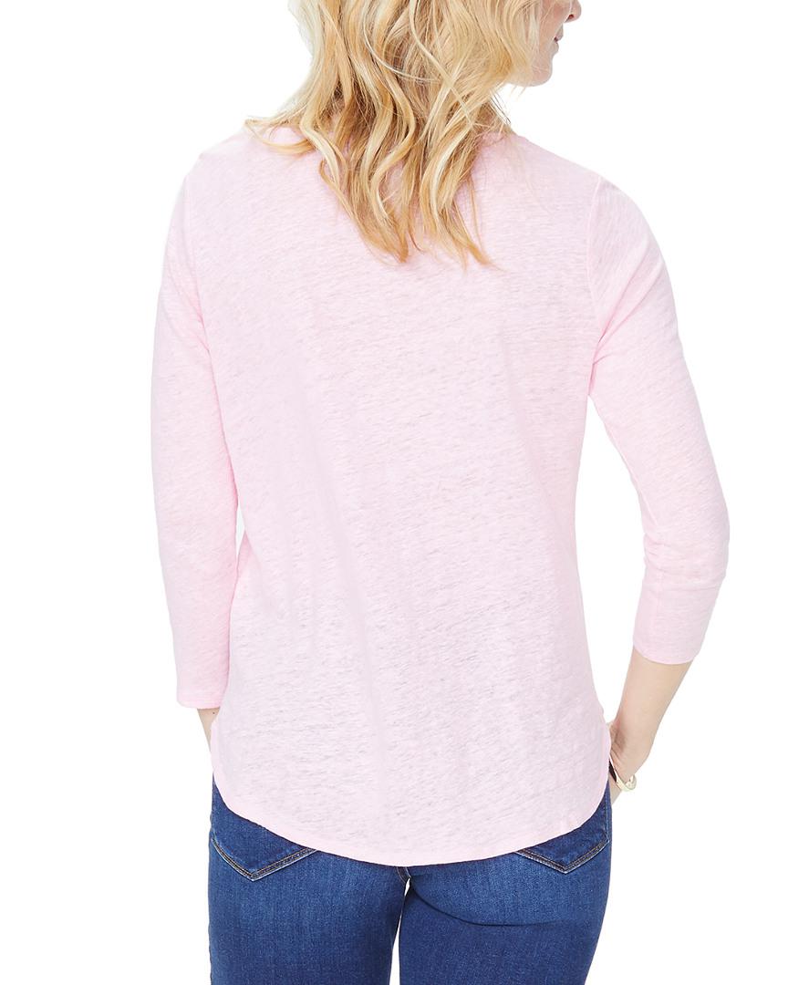 nydj linen top
