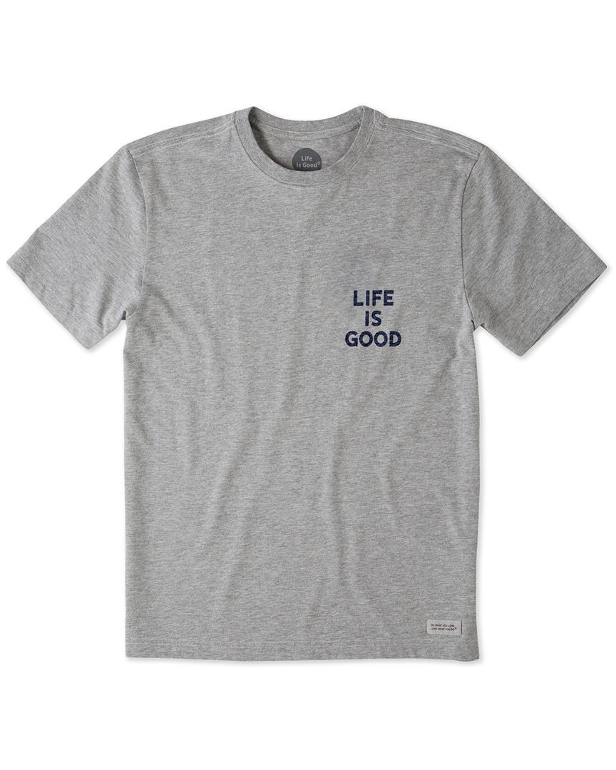 Lyst - Life Is Good. ® T-shirt in Gray for Men