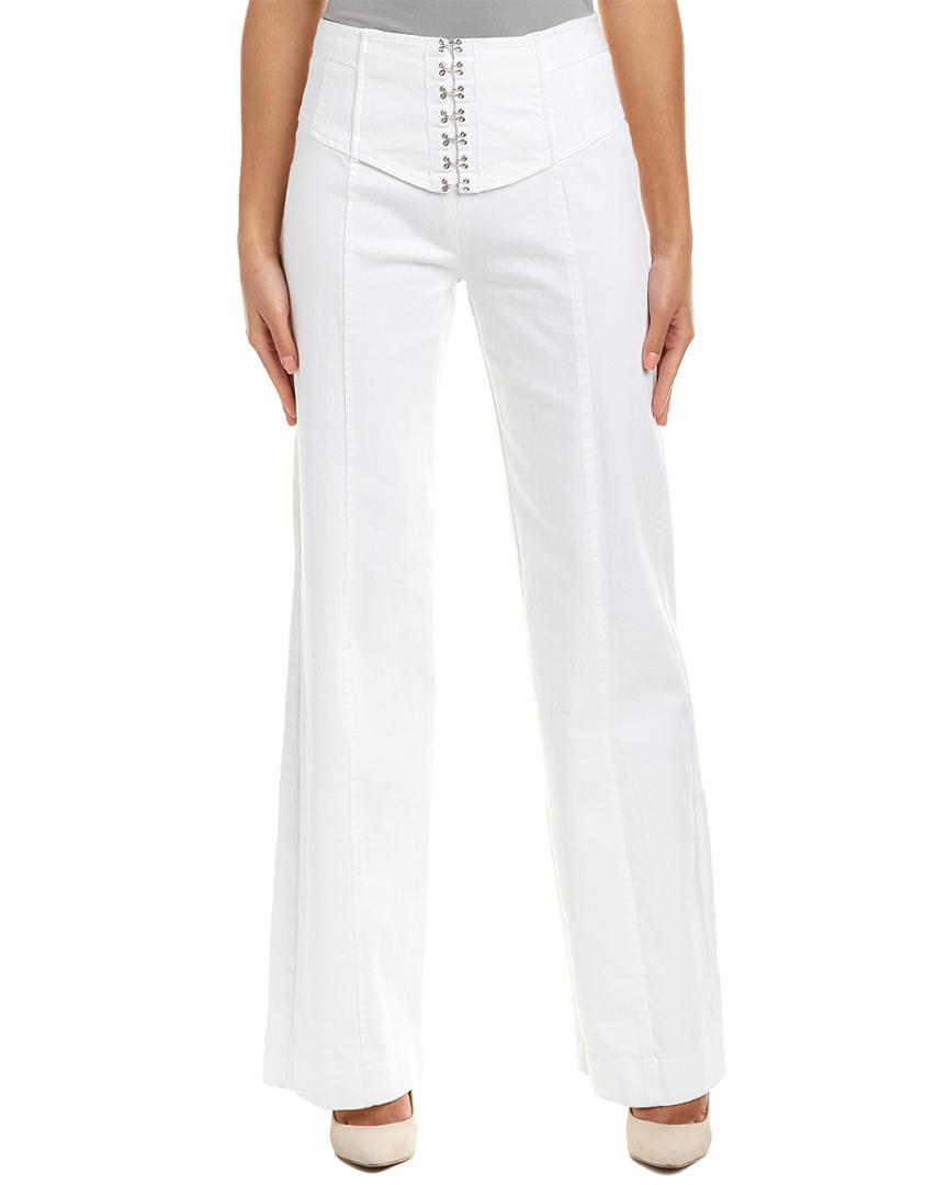 Lyst - Nanette Lepore Pant in White - Save 80.15075376884423%