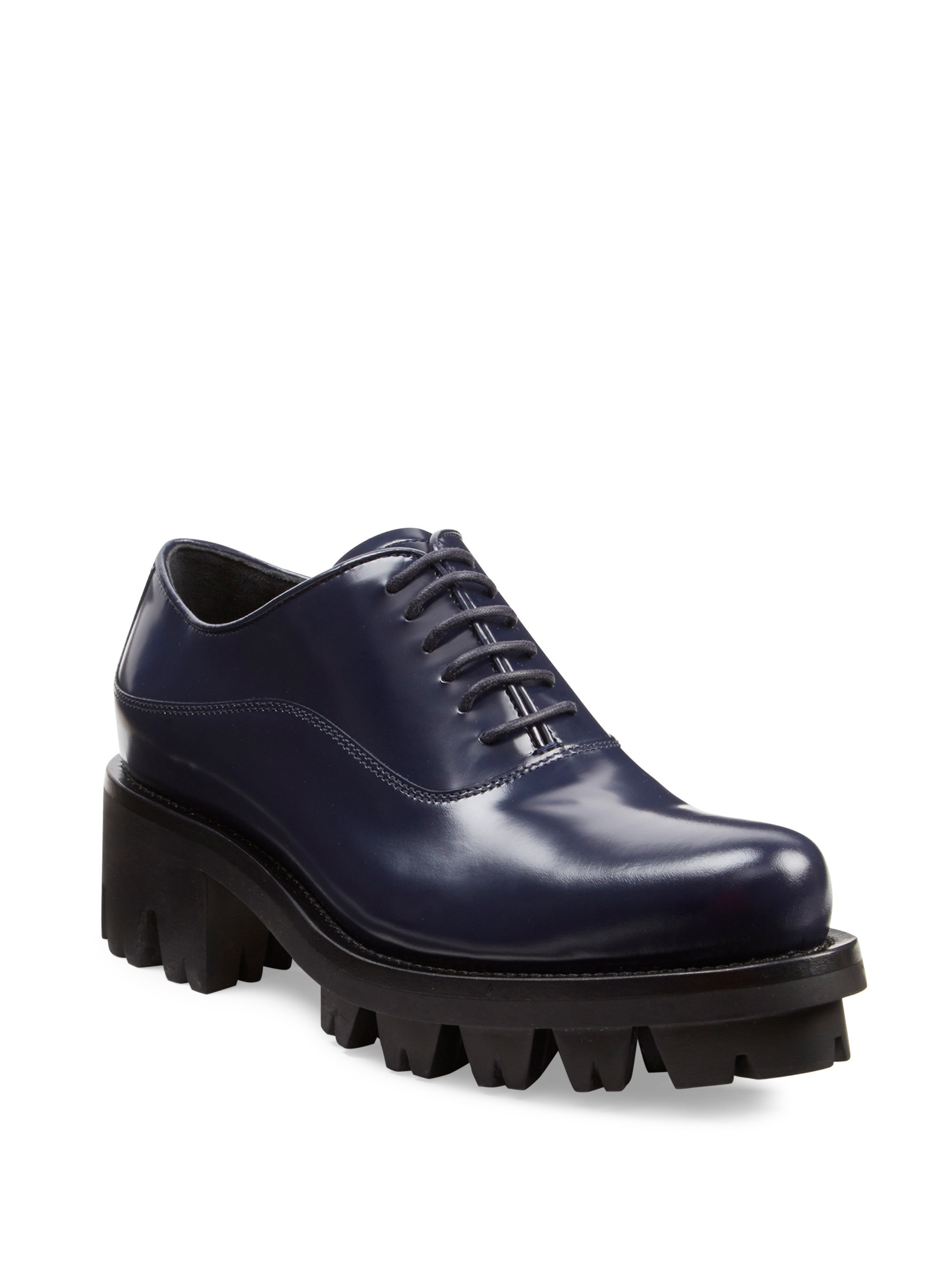 prada lug sole shoes