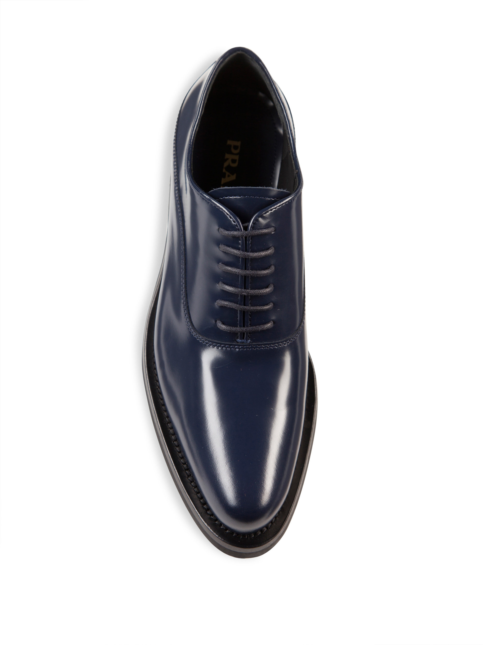 prada lug sole oxford