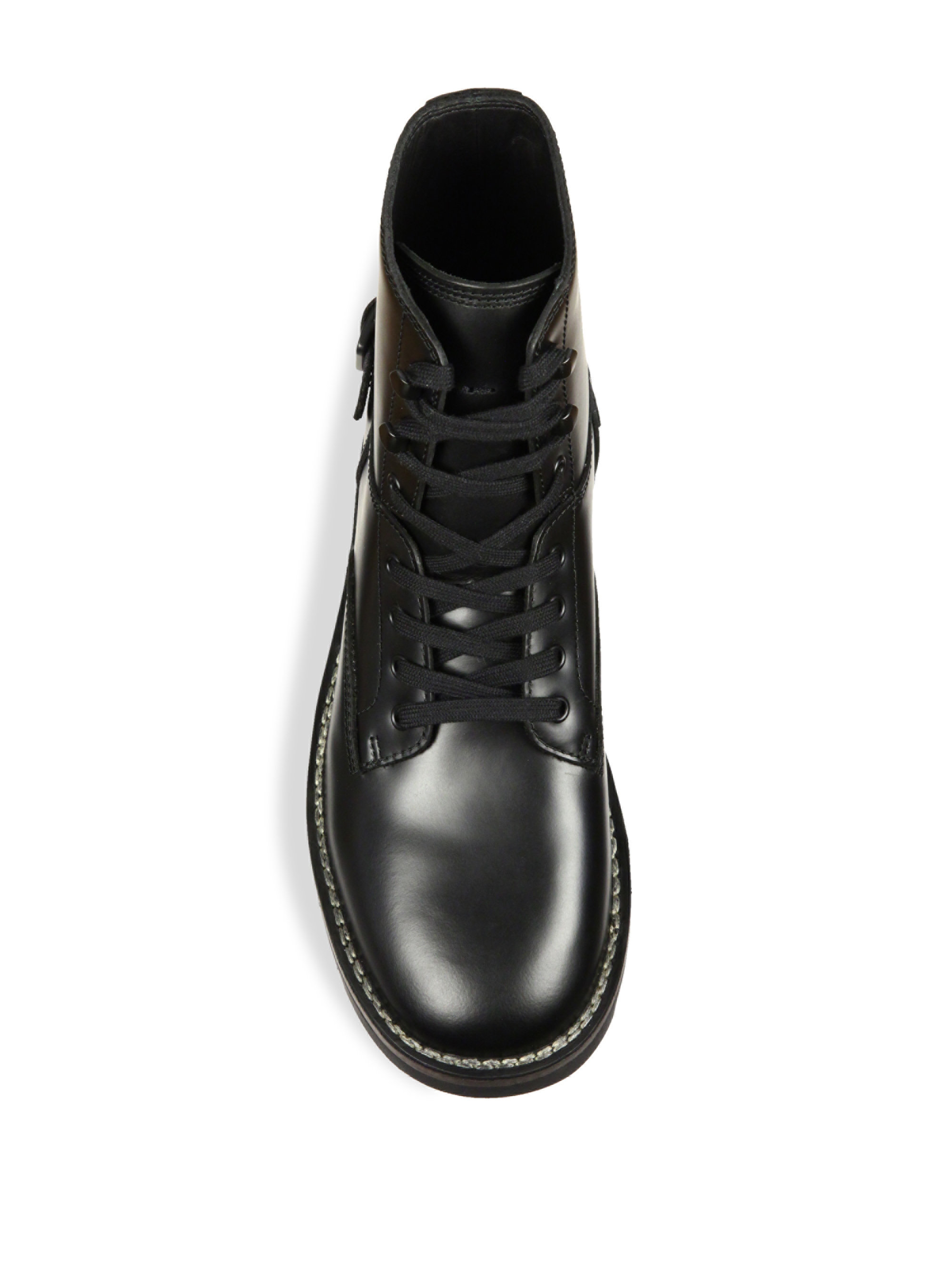 coach military boots