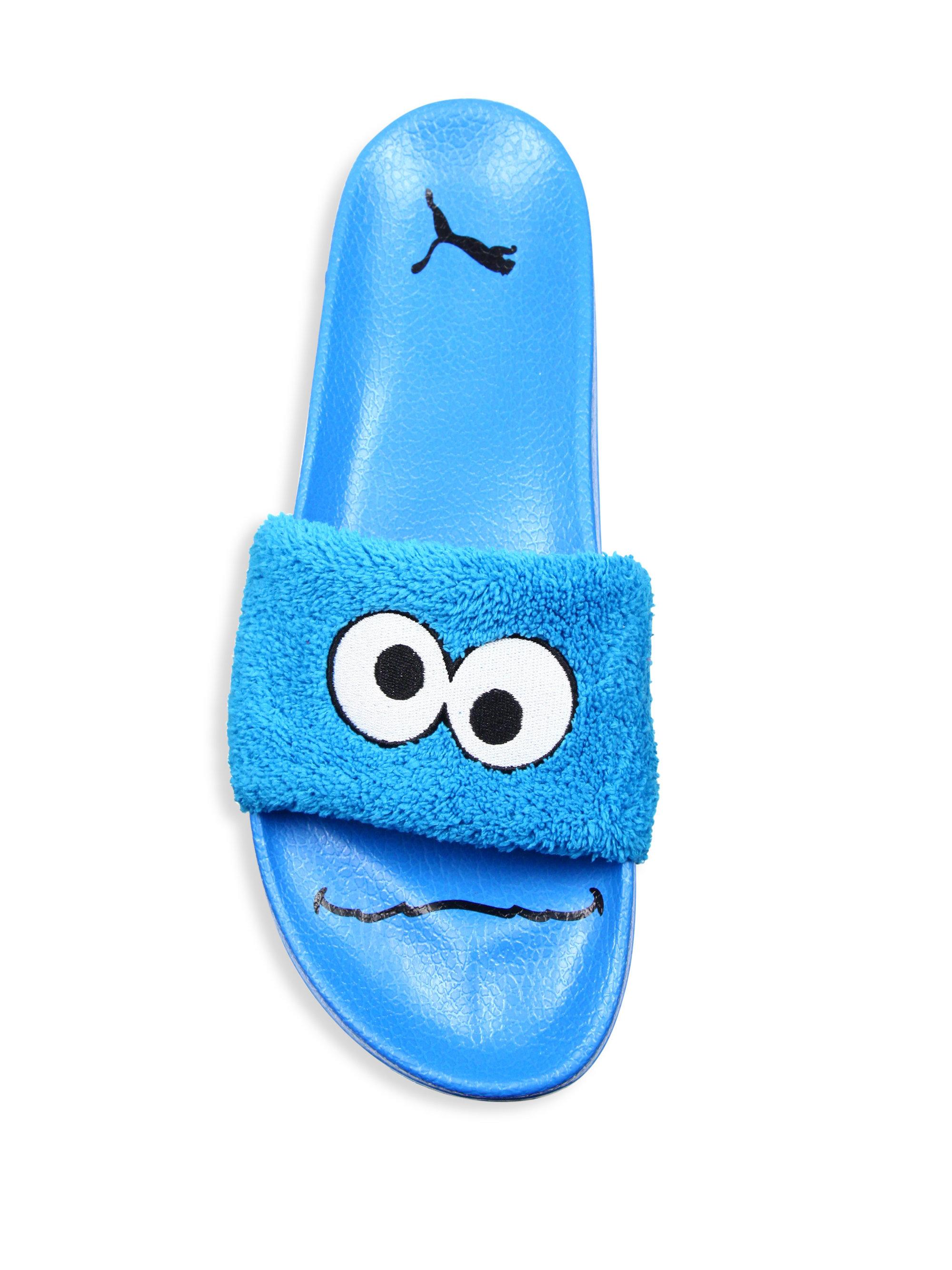 cookie monster slides puma