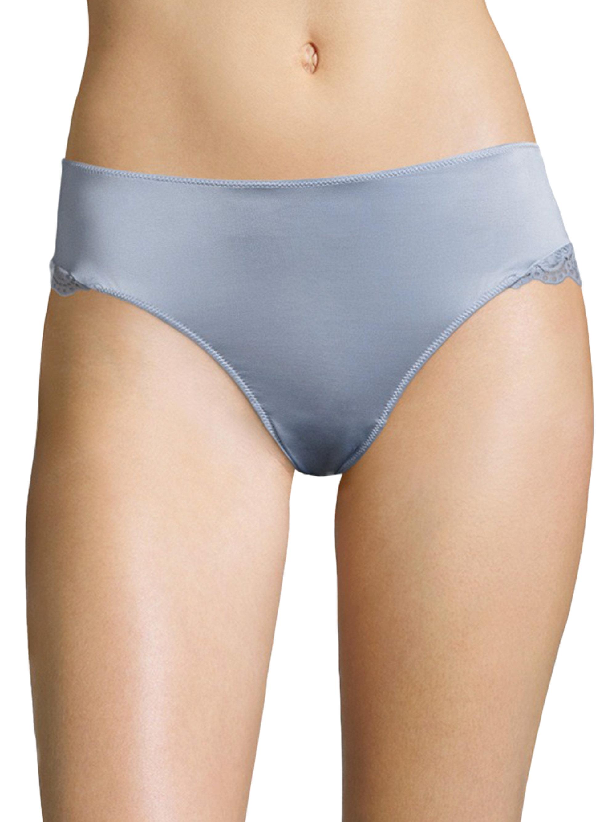 Lyst Hanro Lace Hicut Panty In Blue