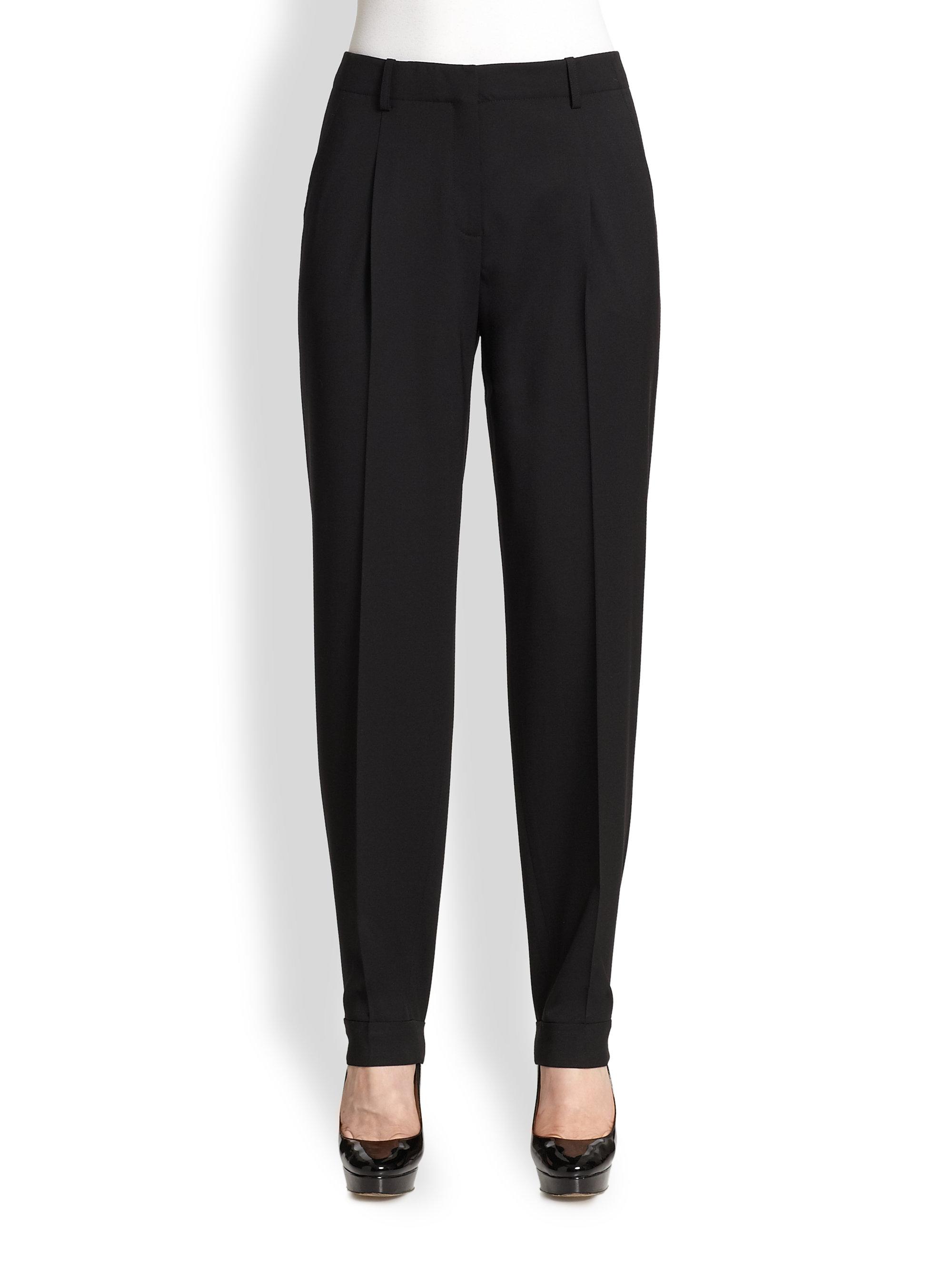 stretch wool pants womens