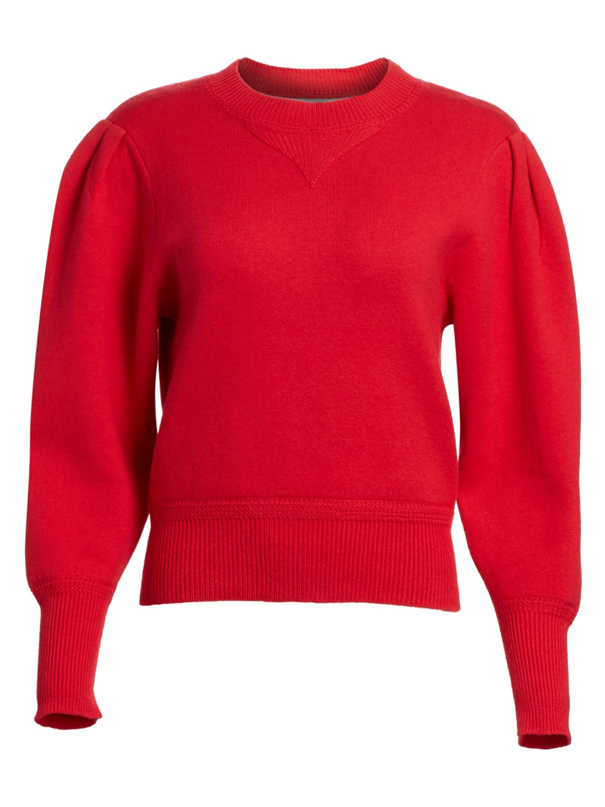 isabel marant red sweater