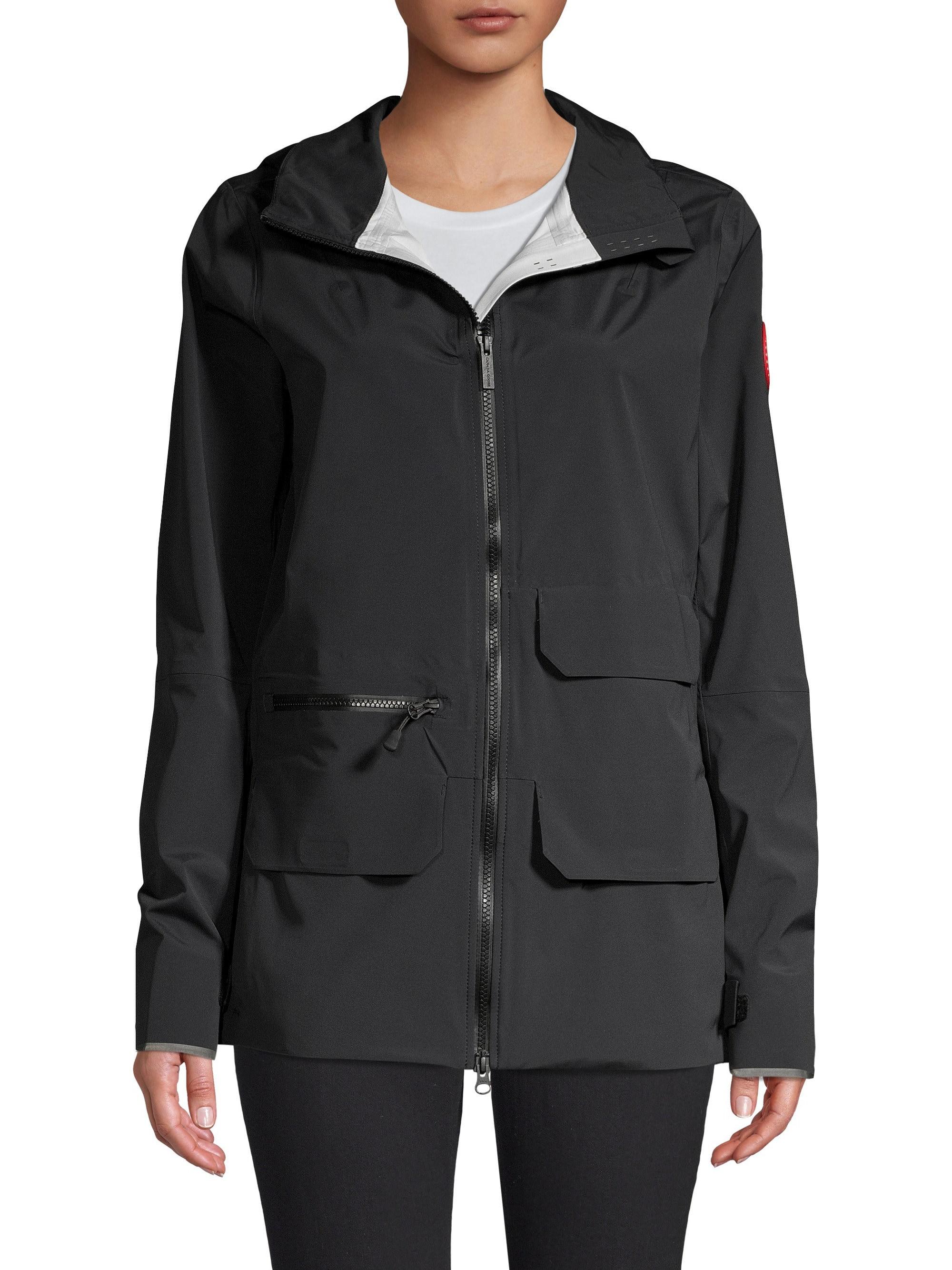 Lyst Canada Goose Women's Pacifica Rain Jacket Black in Black