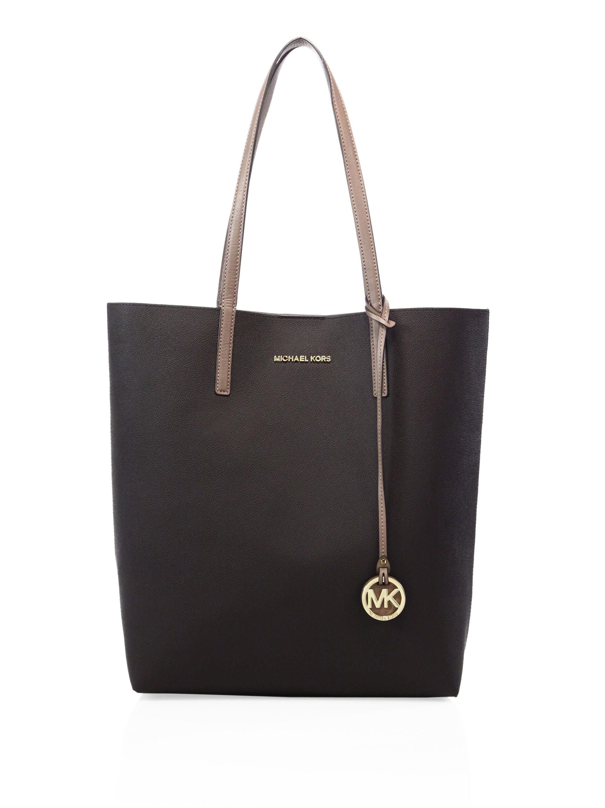 michael kors two tone tote bag