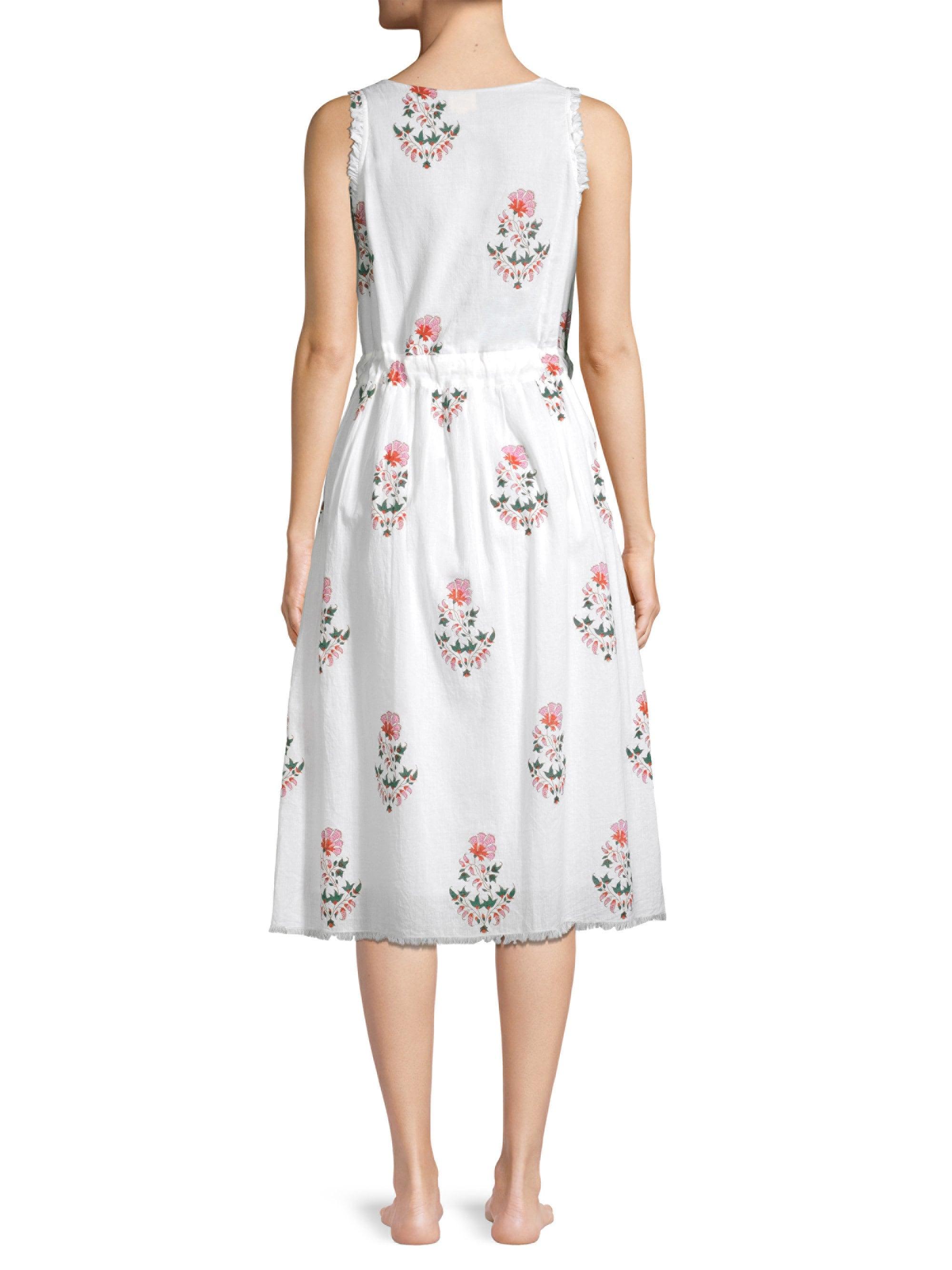 Roberta Roller Rabbit Arelle Maddie Sleeveless Floral Dress in Pink - Lyst