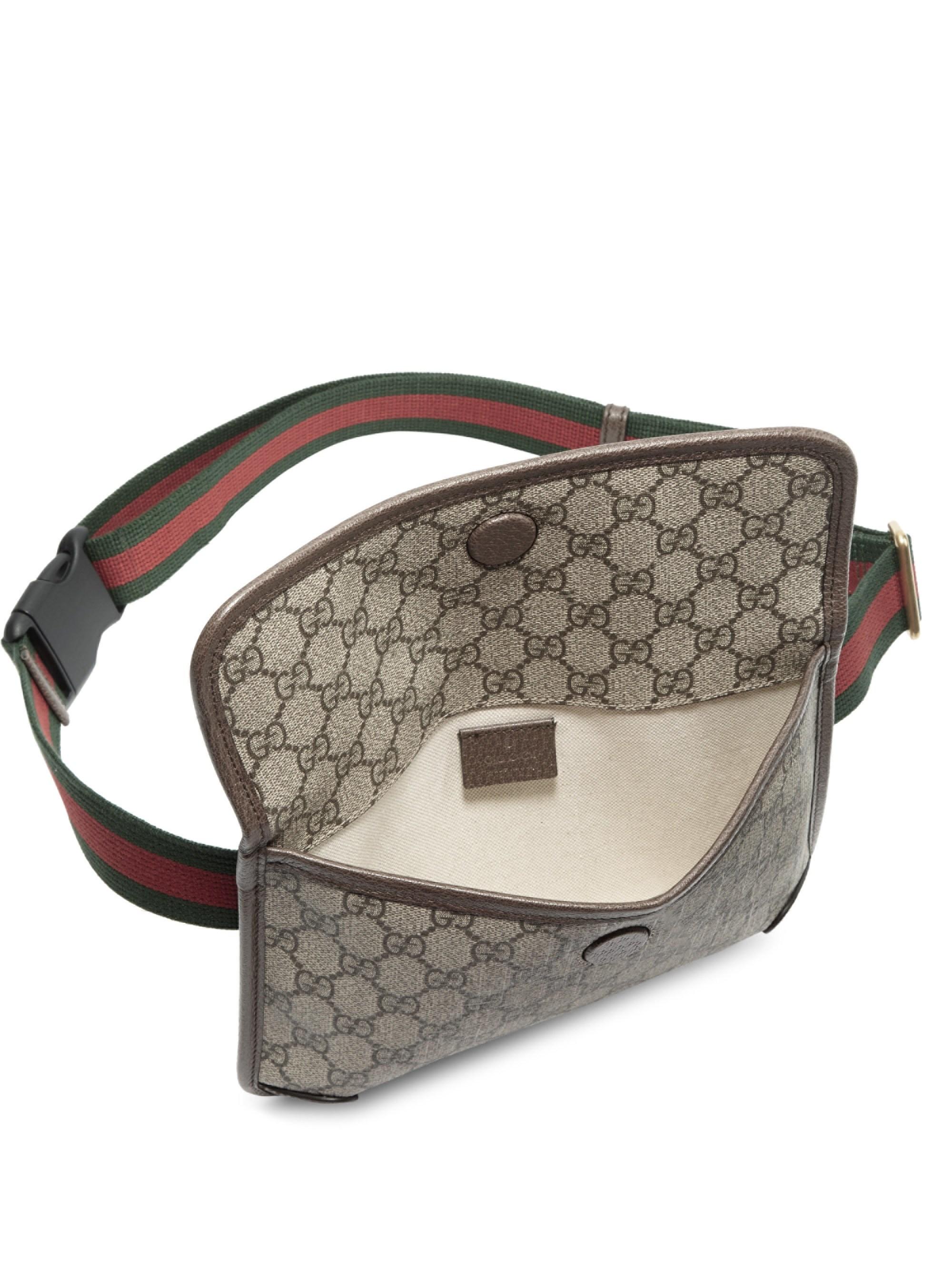 Lyst - Gucci Women&#39;s Neo Vintage Canvas Belt Bag - Beige in Natural