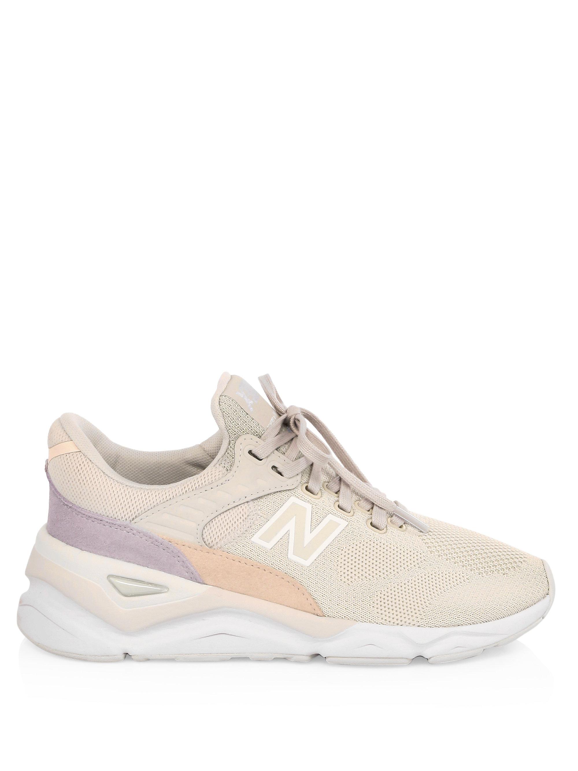 New Balance Moonbeam X90 Suede Mesh Sneakers Lyst New Balance Moonbeam X90 Suede Mesh Sneakers Lyst