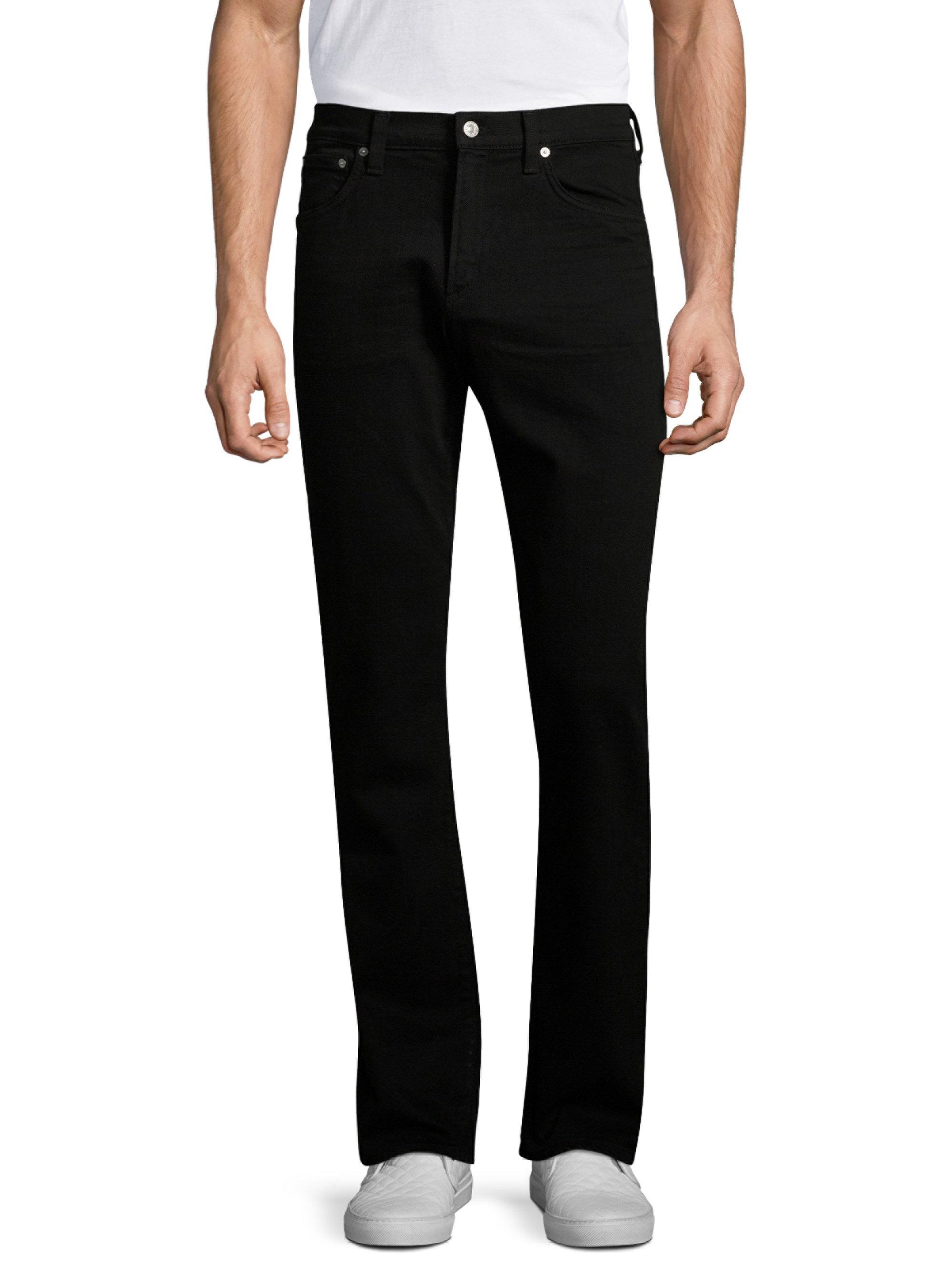 Lyst - Citizens Of Humanity Sid Class Straight-fit Jeans in Black for Men