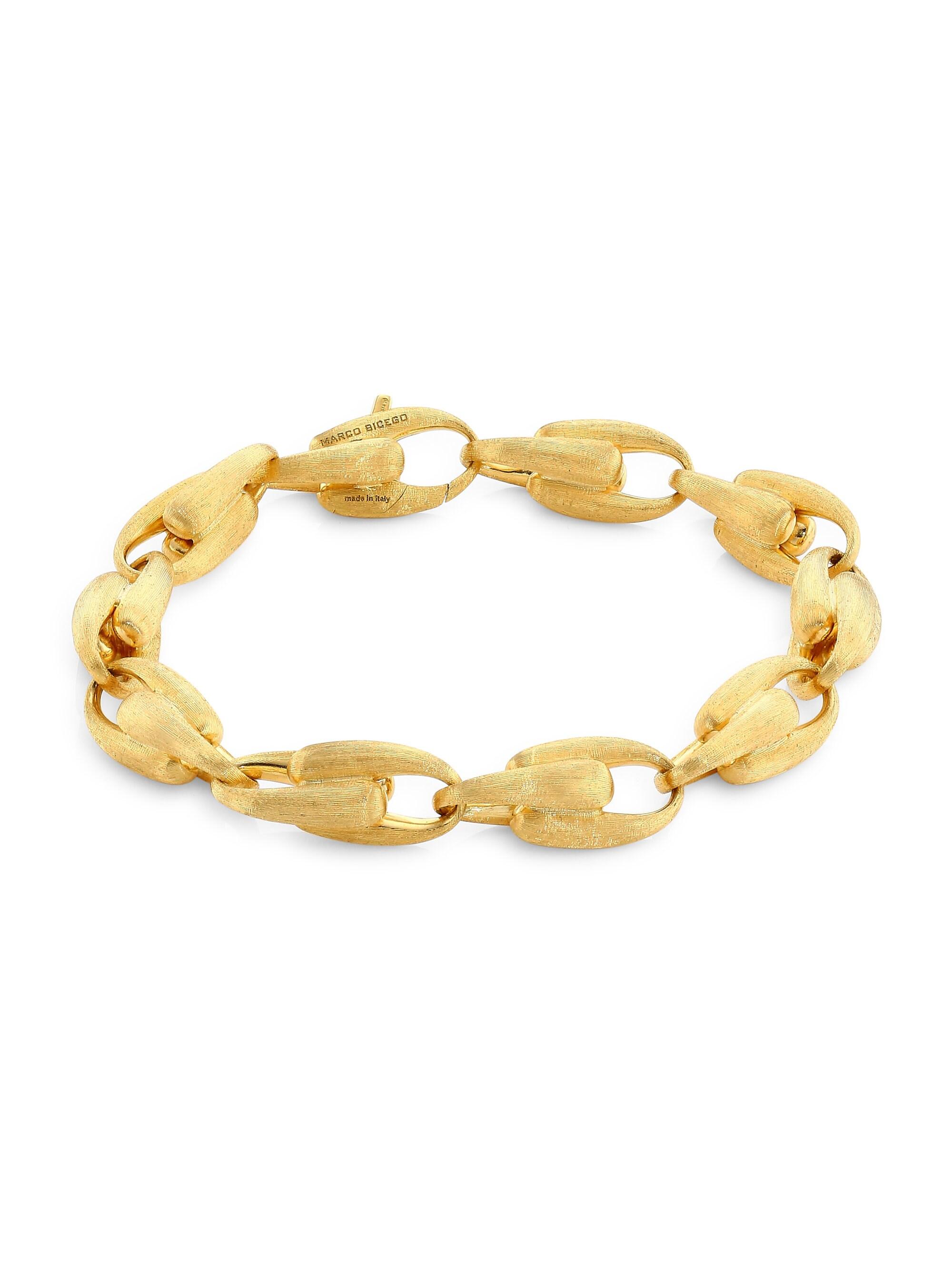 Marco Bicego Lucia 18k Yellow Gold Chain Link Bracelet in Metallic Lyst