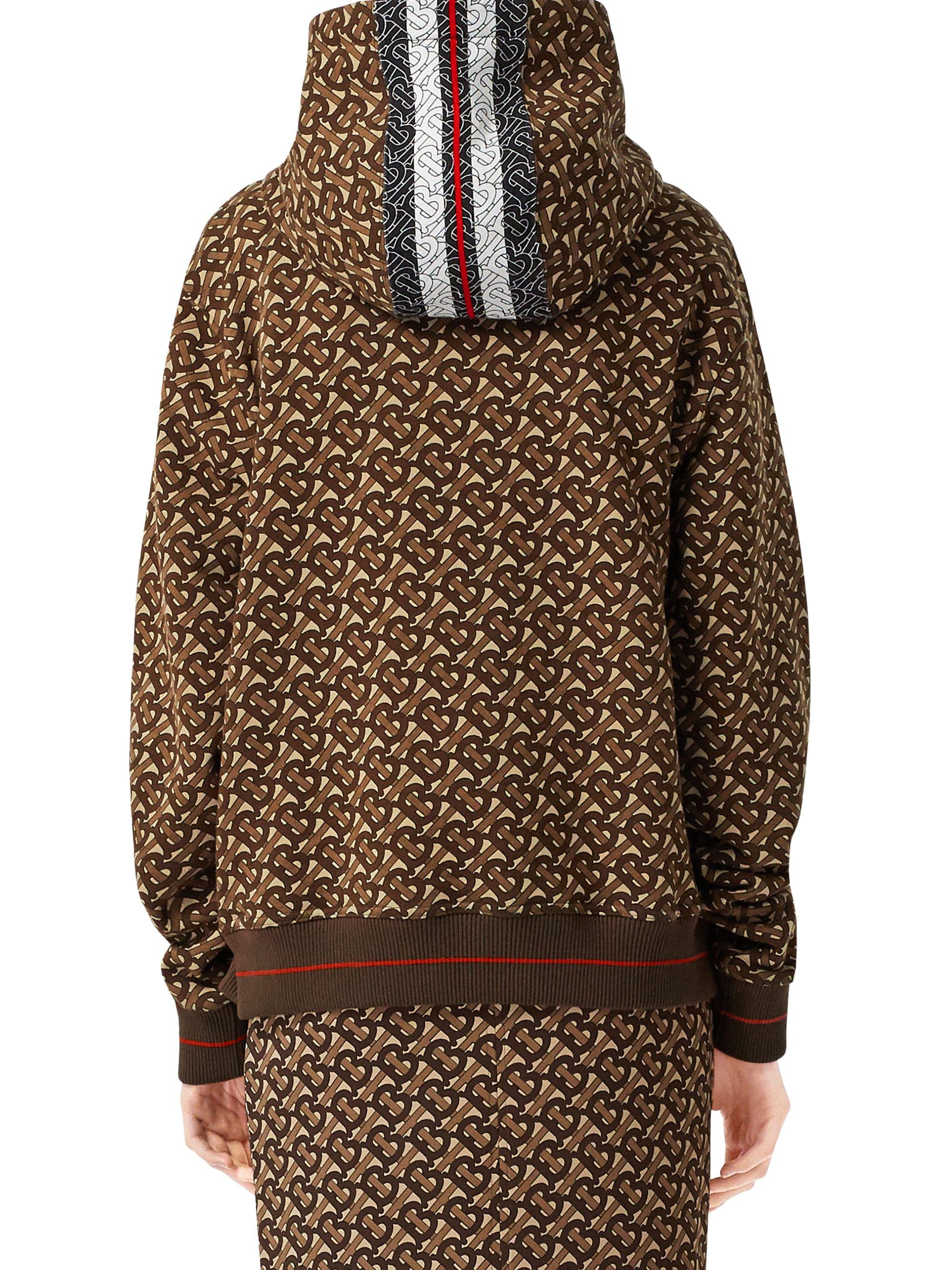 burberry brown hoodie