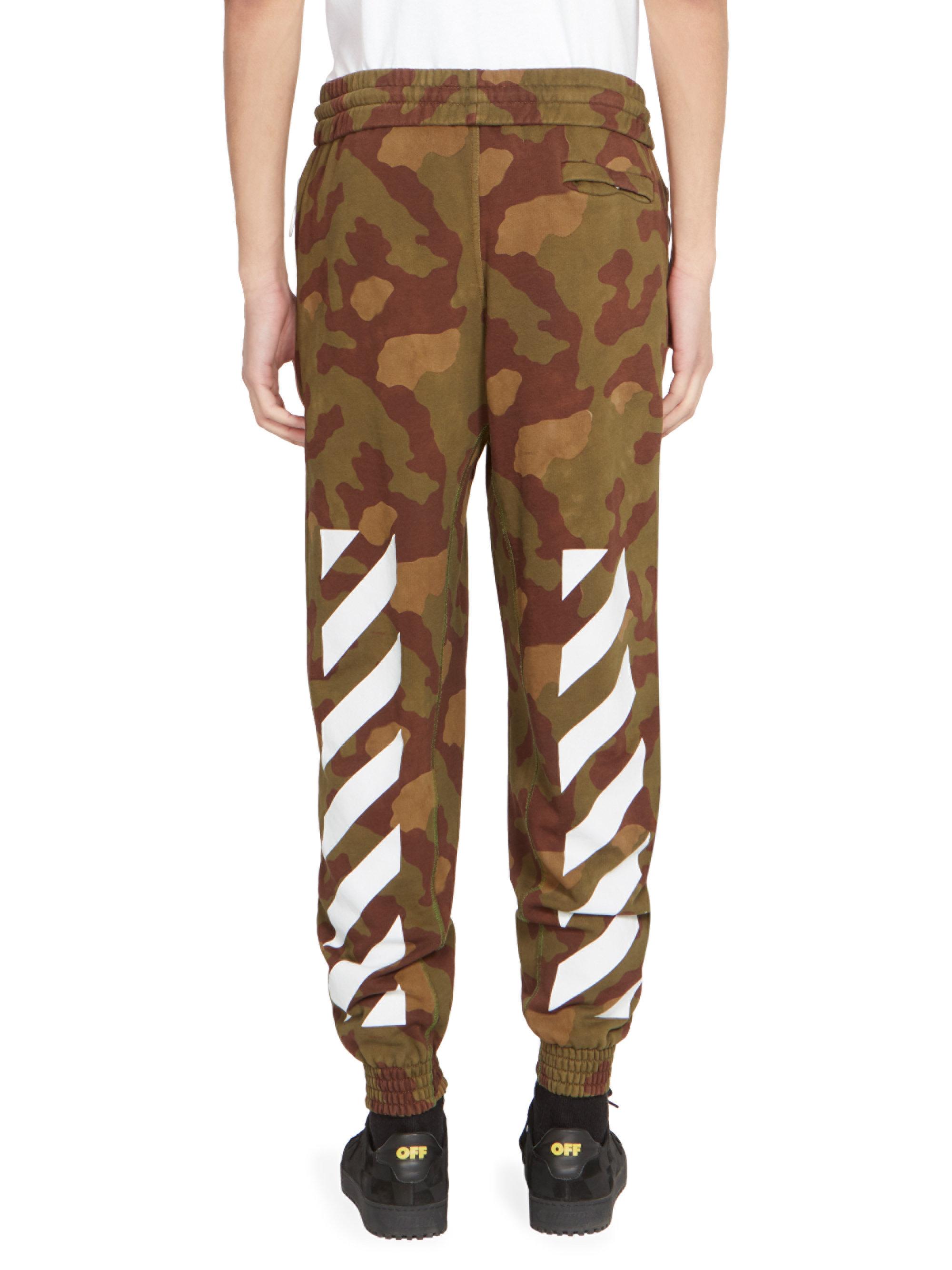 Lyst OffWhite C/O Virgil Abloh Diagonal Camo Pants for Men