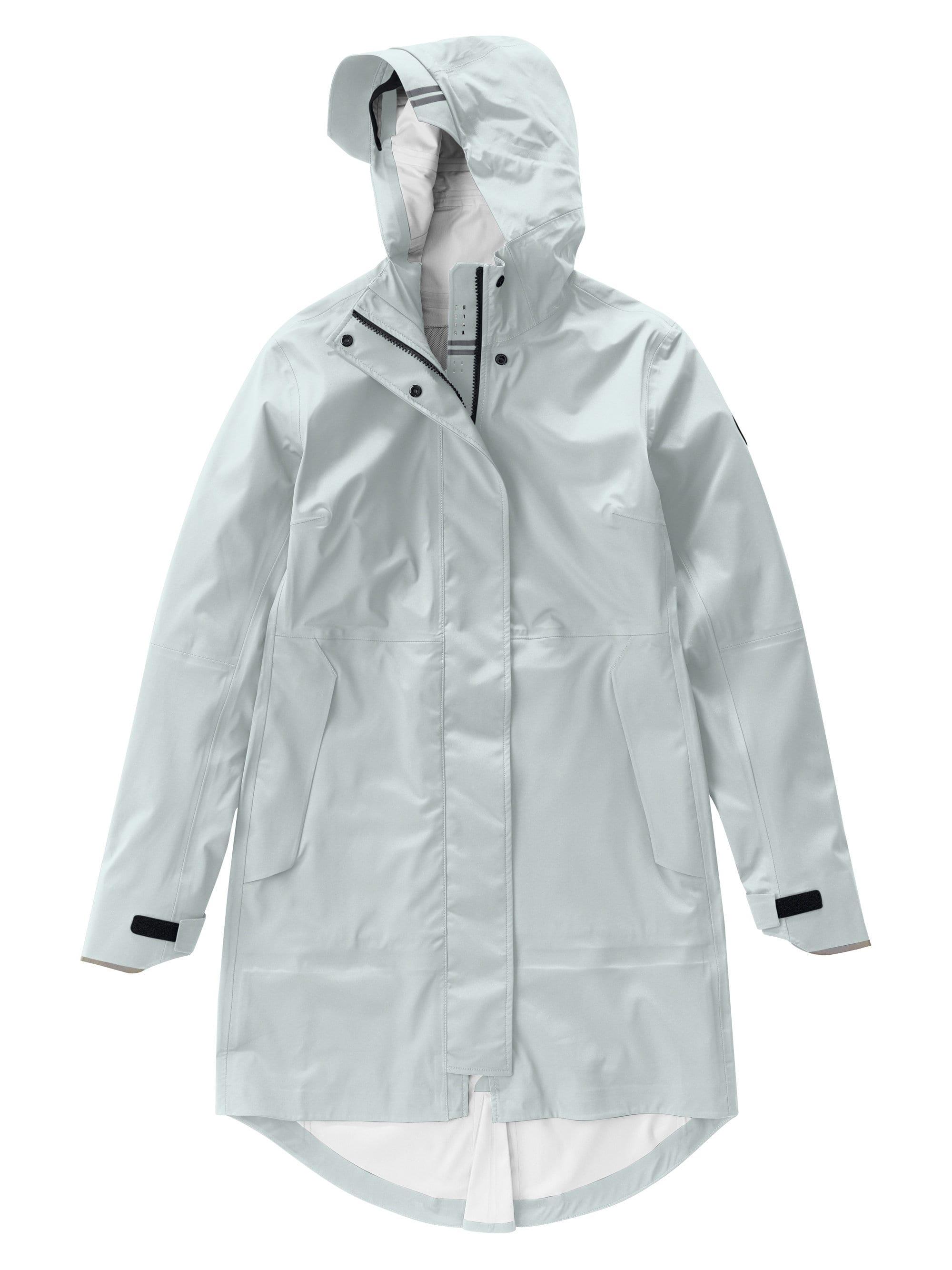 Lyst Canada Goose Women's Salida Hooded Rain Jacket Black in Blue