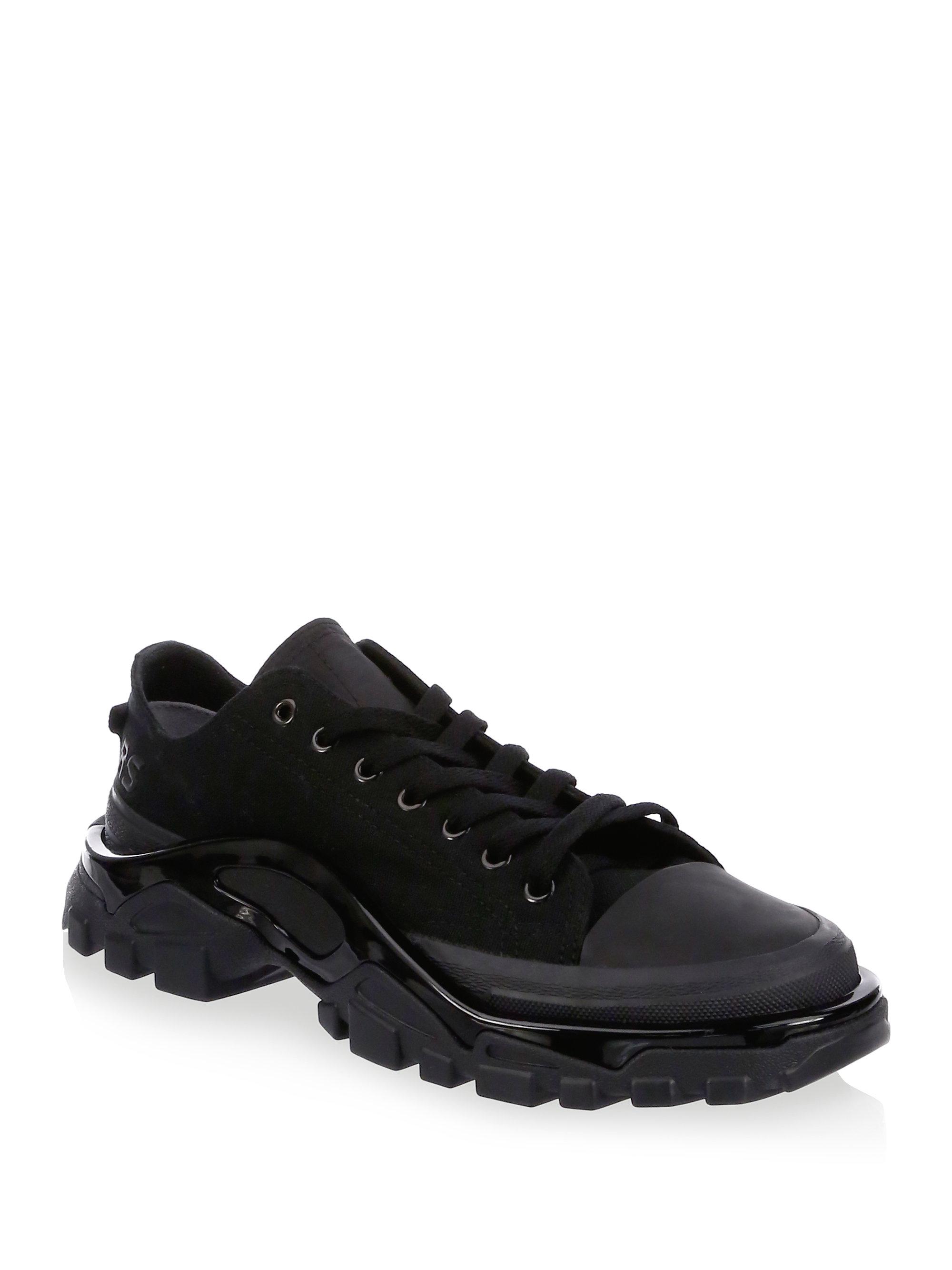 raf simons shoes uk adidas by raf simons raf simons lace up low top sneakers in black for lyst raf simons shoes uk adidas by raf simons raf simons lace up low top sneakers in black for lyst