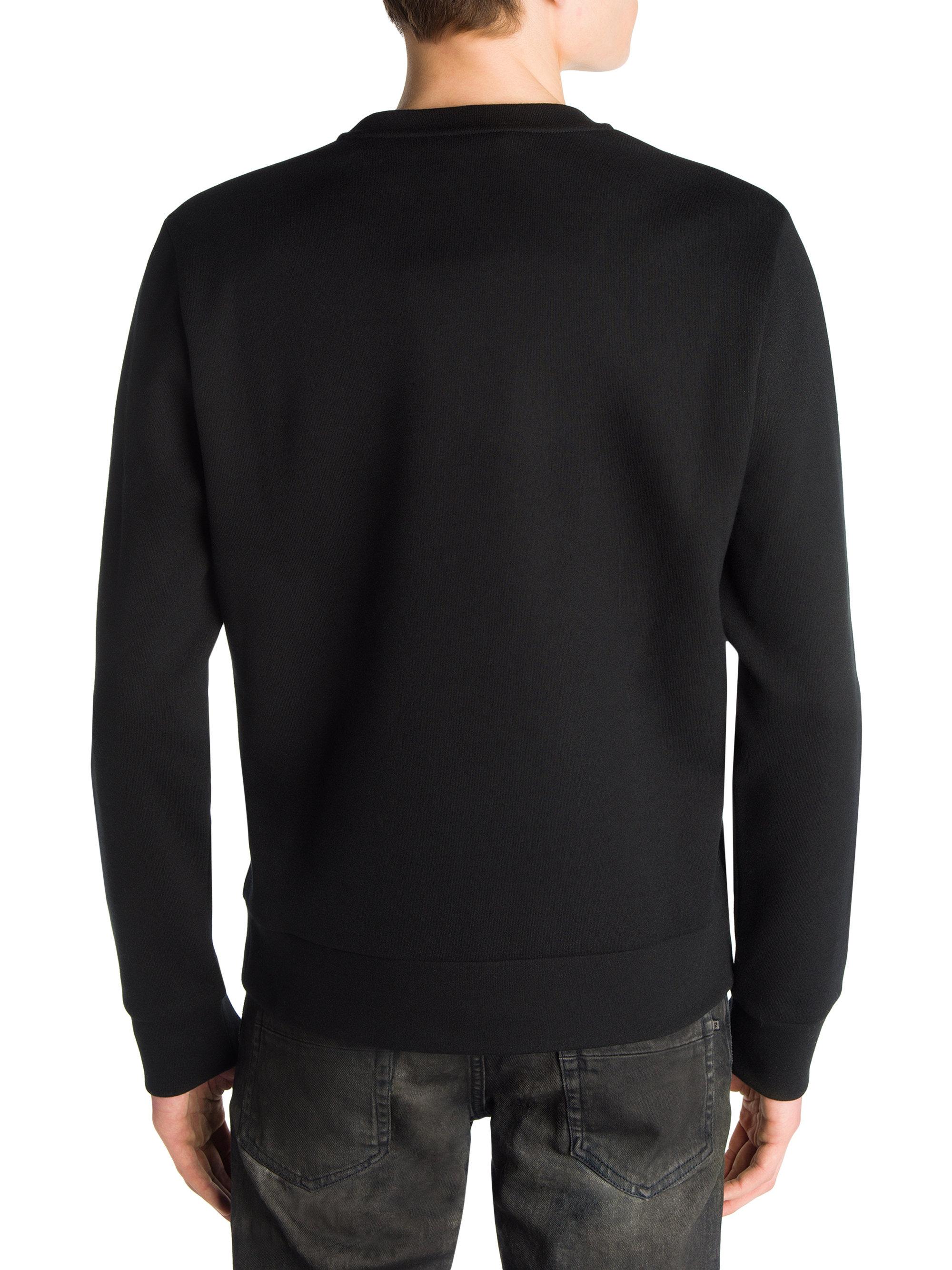 Lyst - Fendi Jaguar Sweatshirt in Black for Men