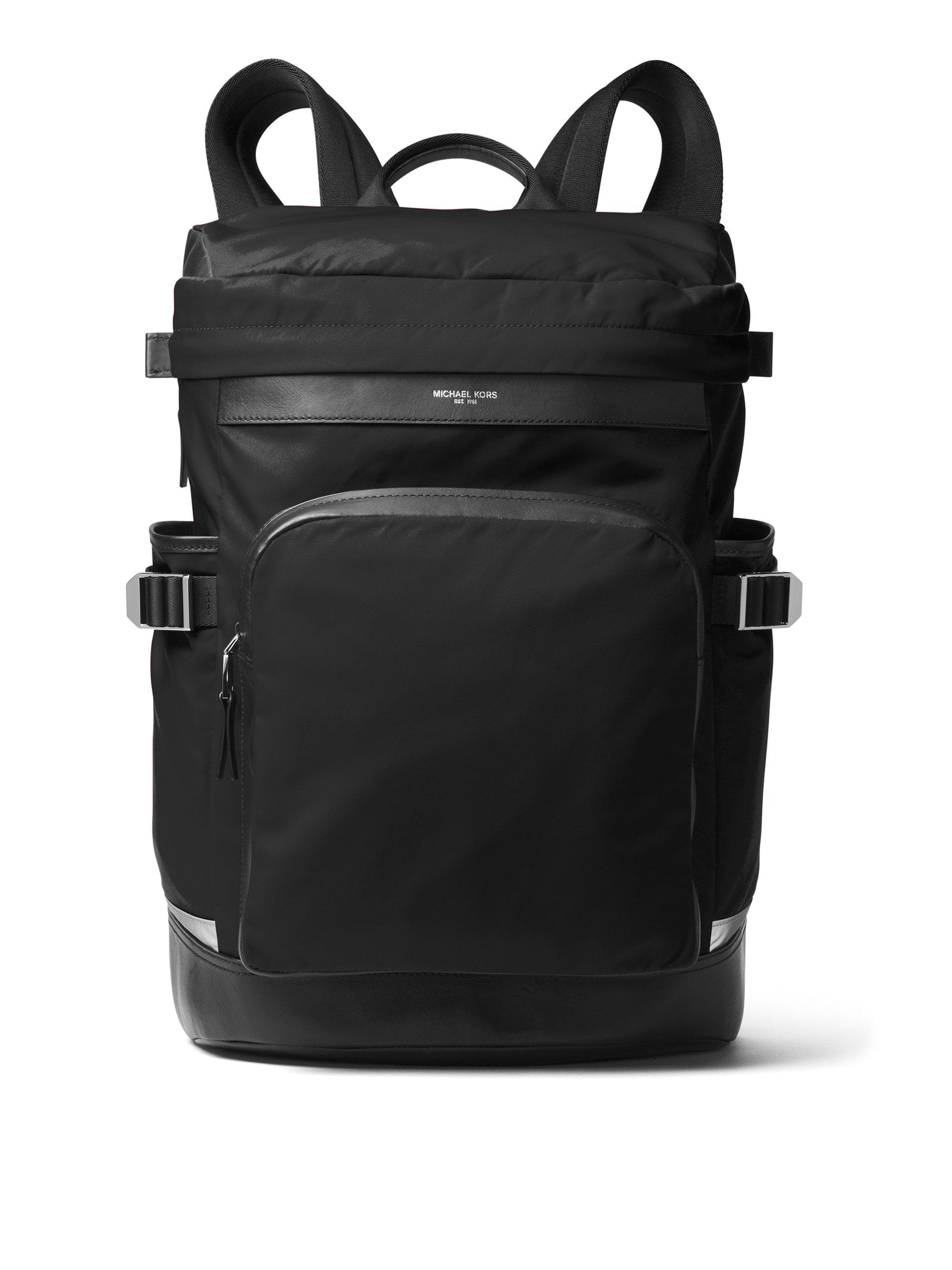 Lyst - Michael Kors Kent Trimmed Backpack in Black for Men