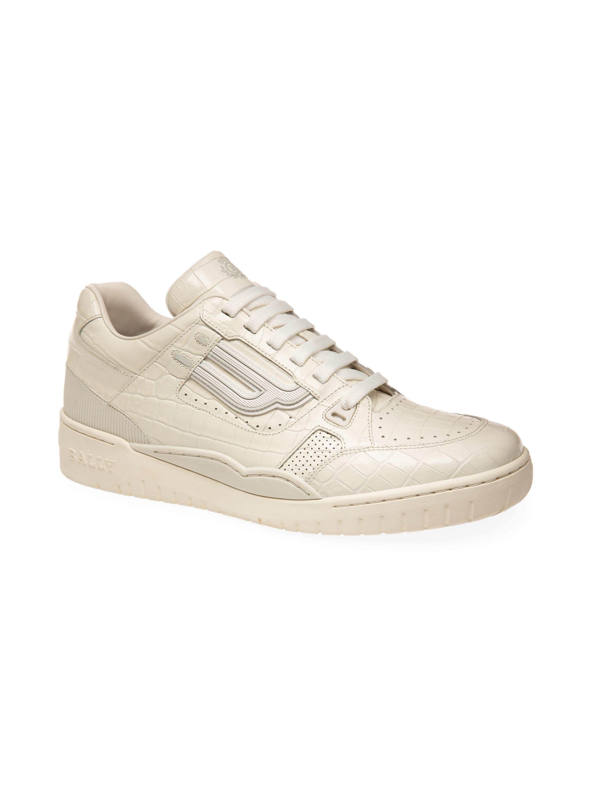 bally snake sneakers