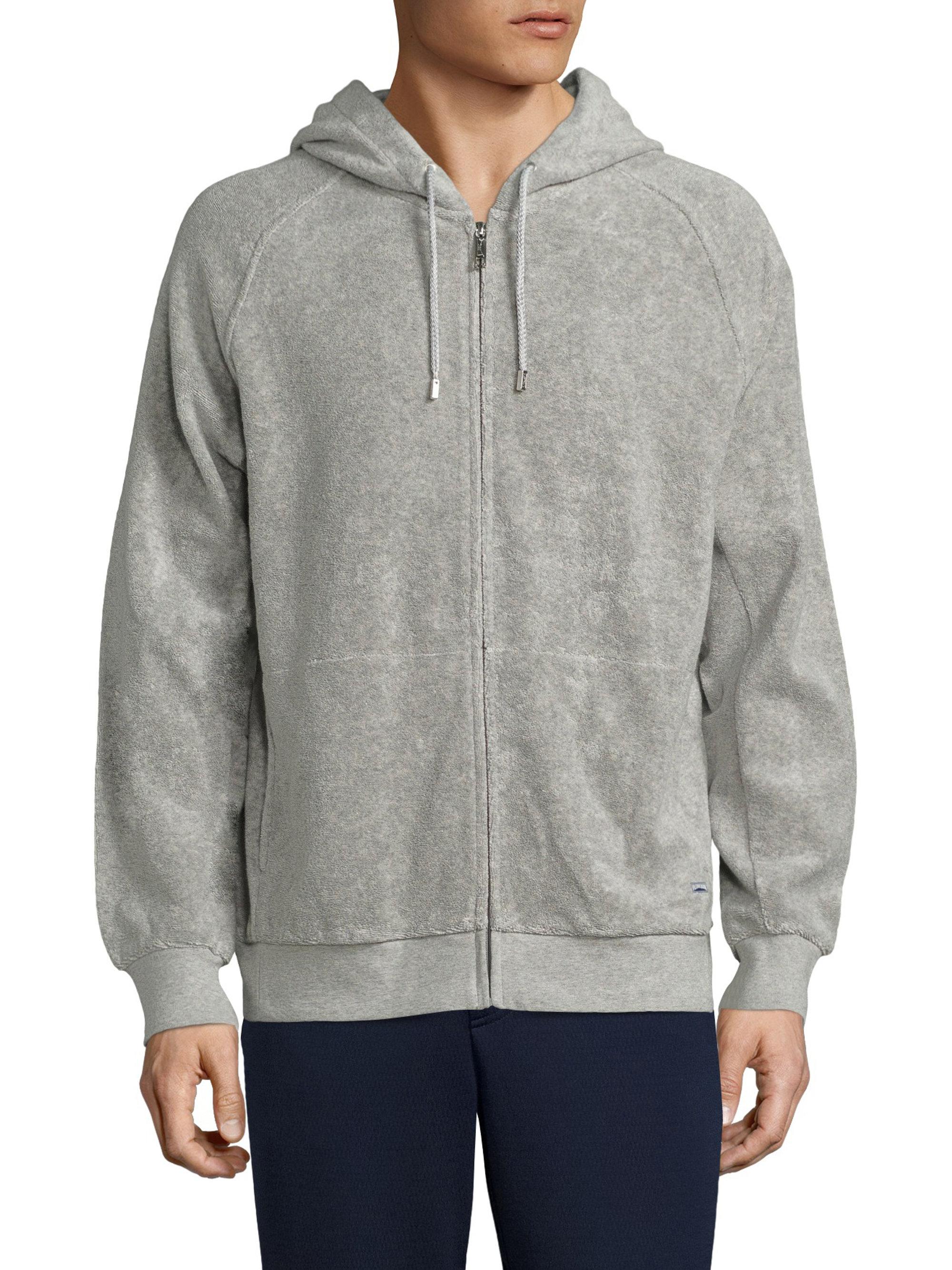 Vilebrequin Hayers Hooded Sweatshirt in Gray for Men - Lyst