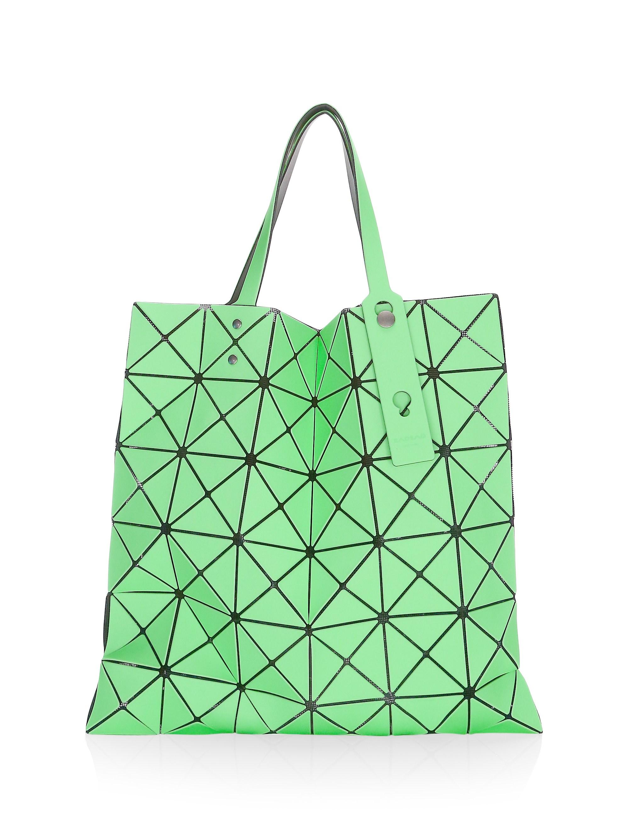 Bao Bao Issey Miyake Lucent Frost Tote in Green - Lyst