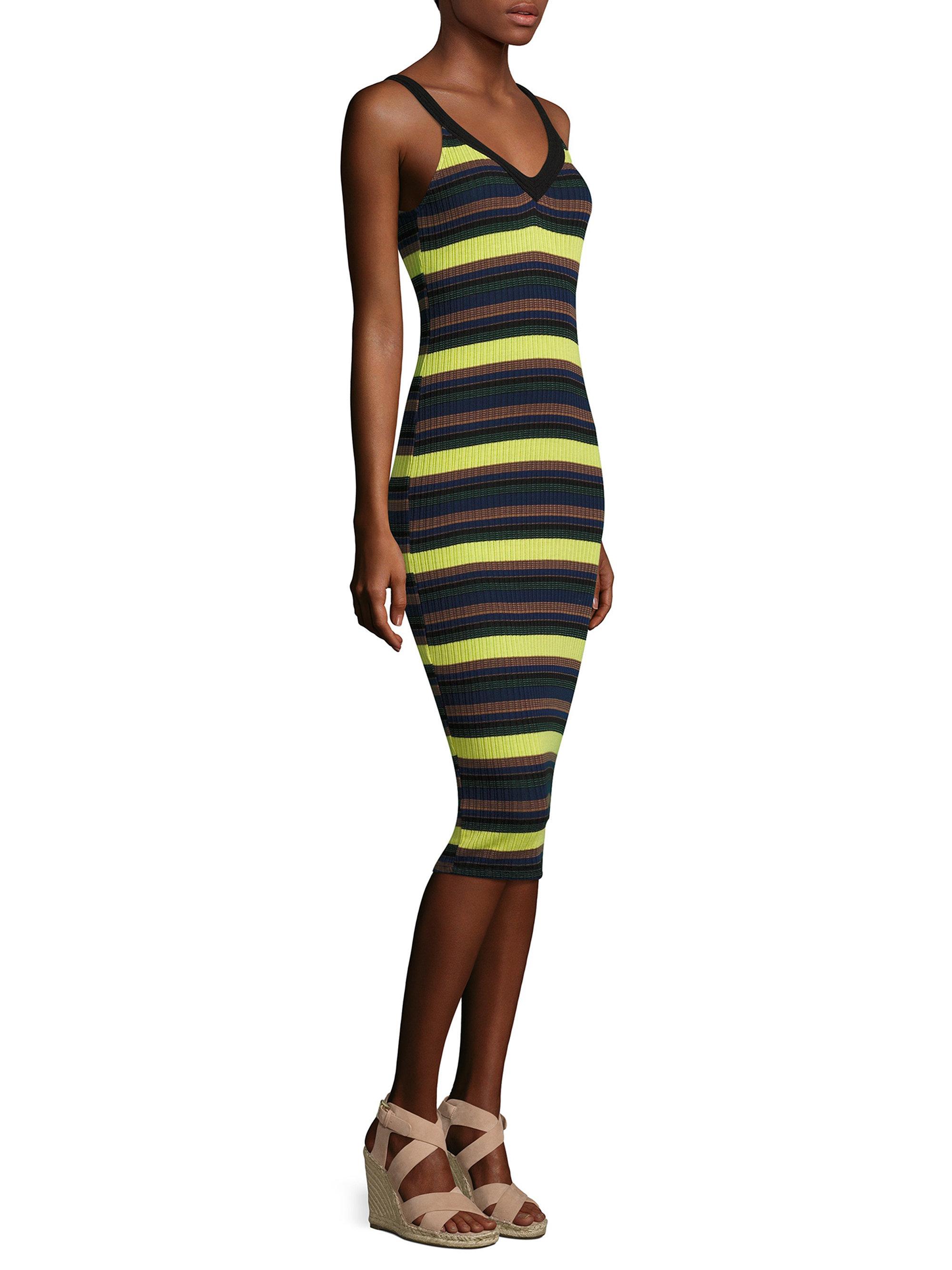 Lyst Splendid Striped Ribknit Tank Dress