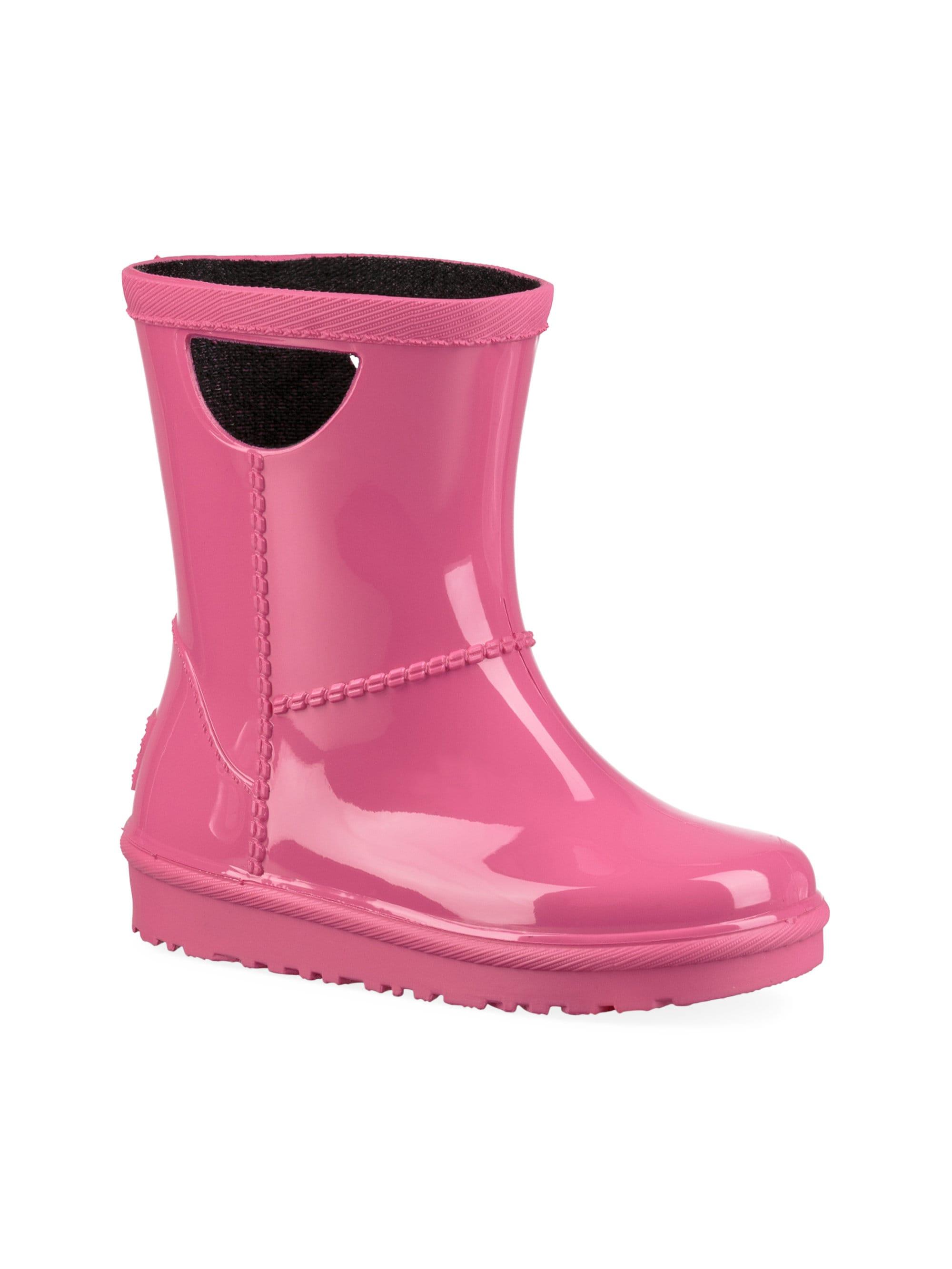 UGG Baby's, Little Girl's & Girl's Rahjee Rain Boots - Diva Pink in ...