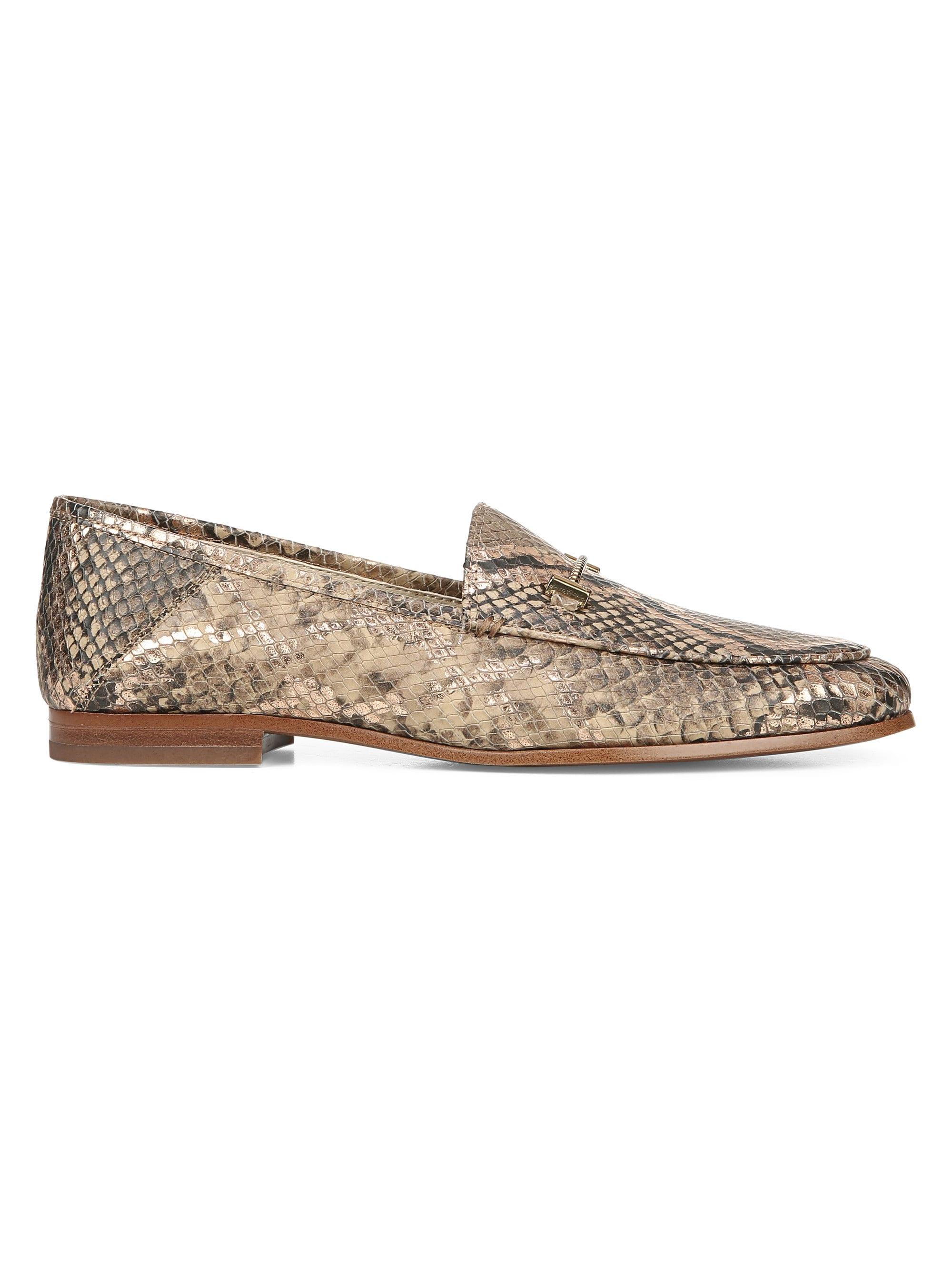 sam edelman loraine loafer snake