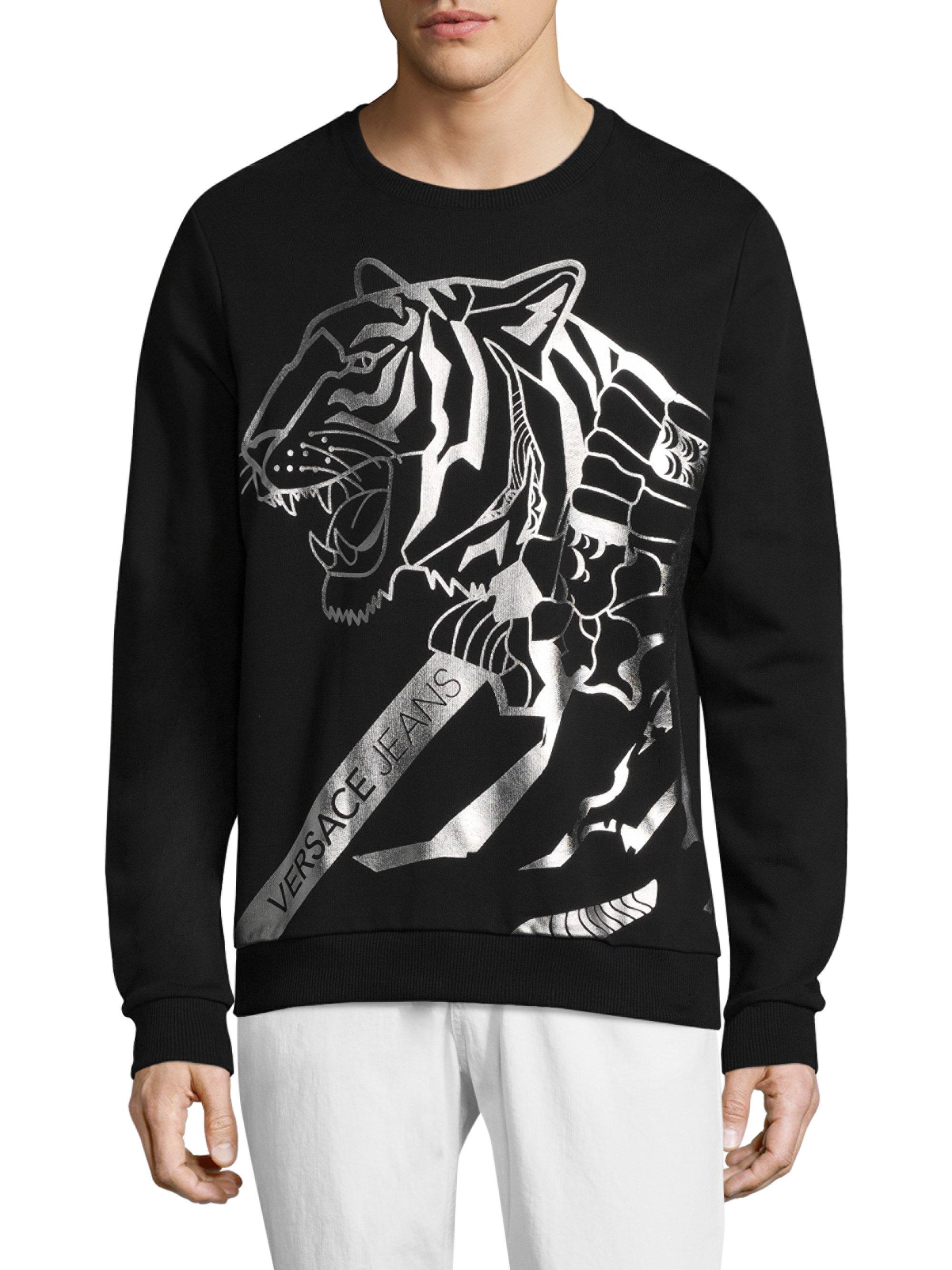 versace jeans sweatshirt tiger