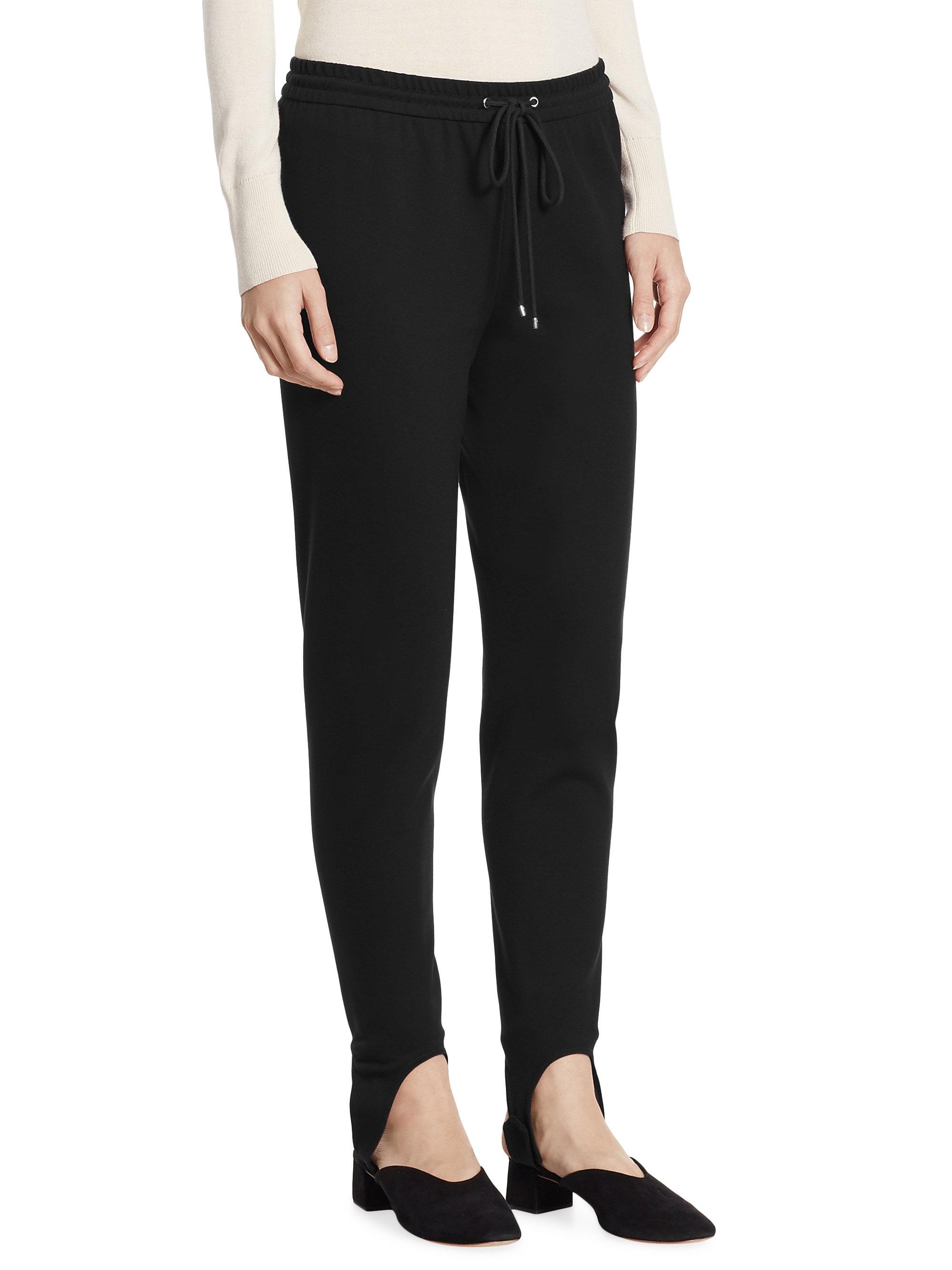 Lyst - Theory Pull-on Stirrup Pants in Black