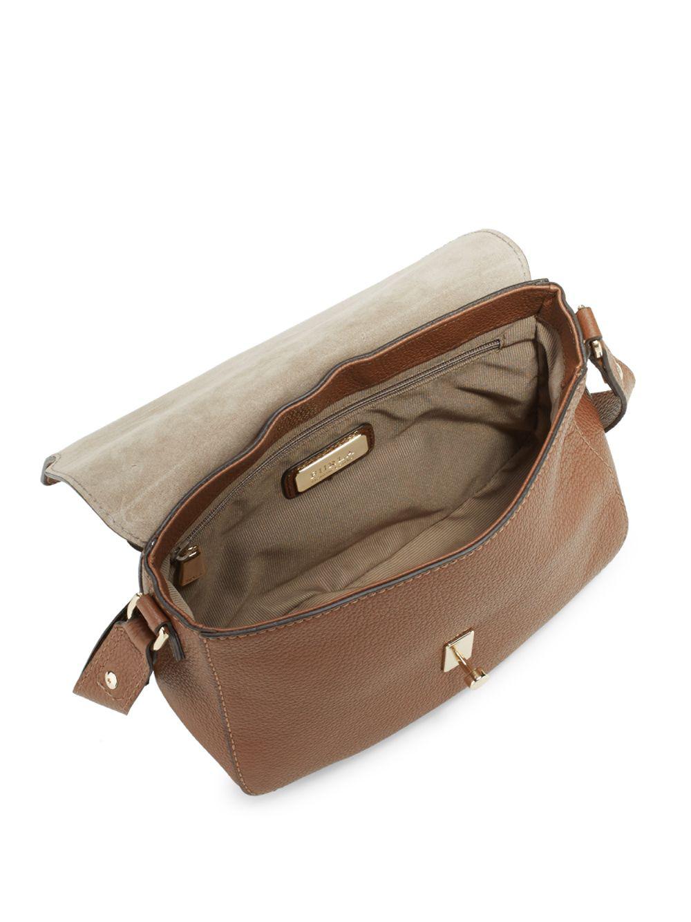Lyst - Furla Jo M Leather Crossbody Bag in Brown