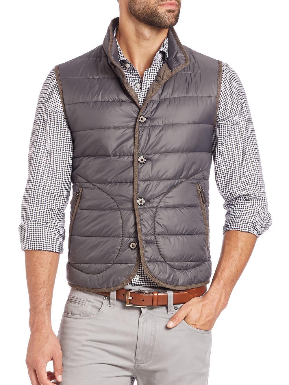 Quilted Nylon Vest The 2