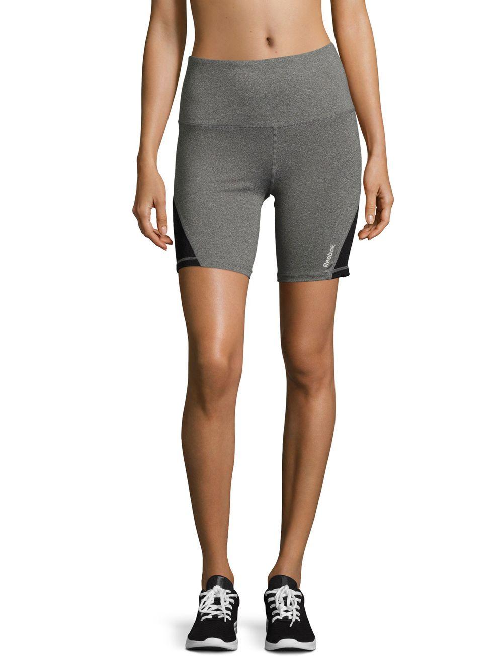 Lyst - Reebok Super Charged Heathered Shorts in Gray