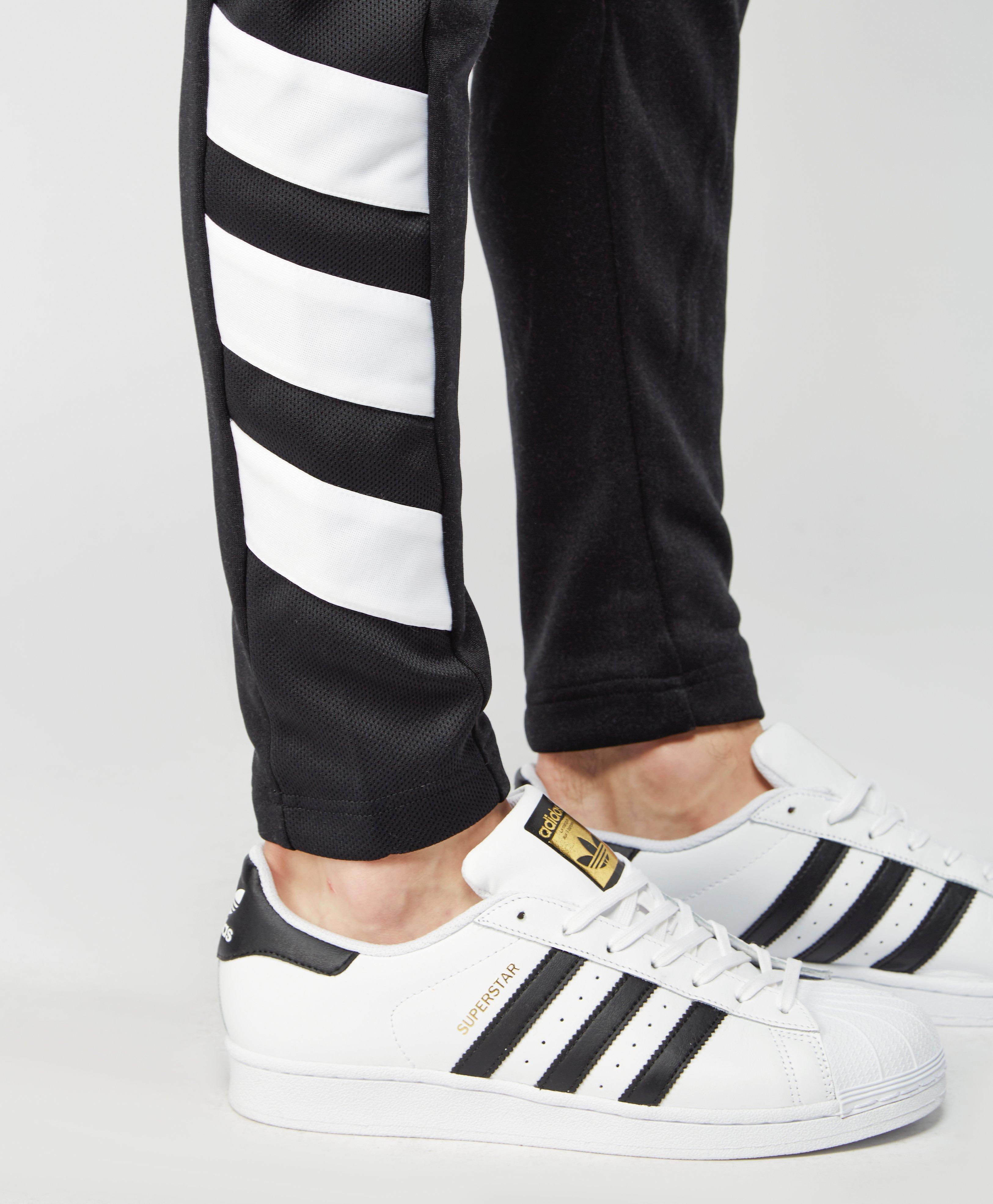 black adidas football pants