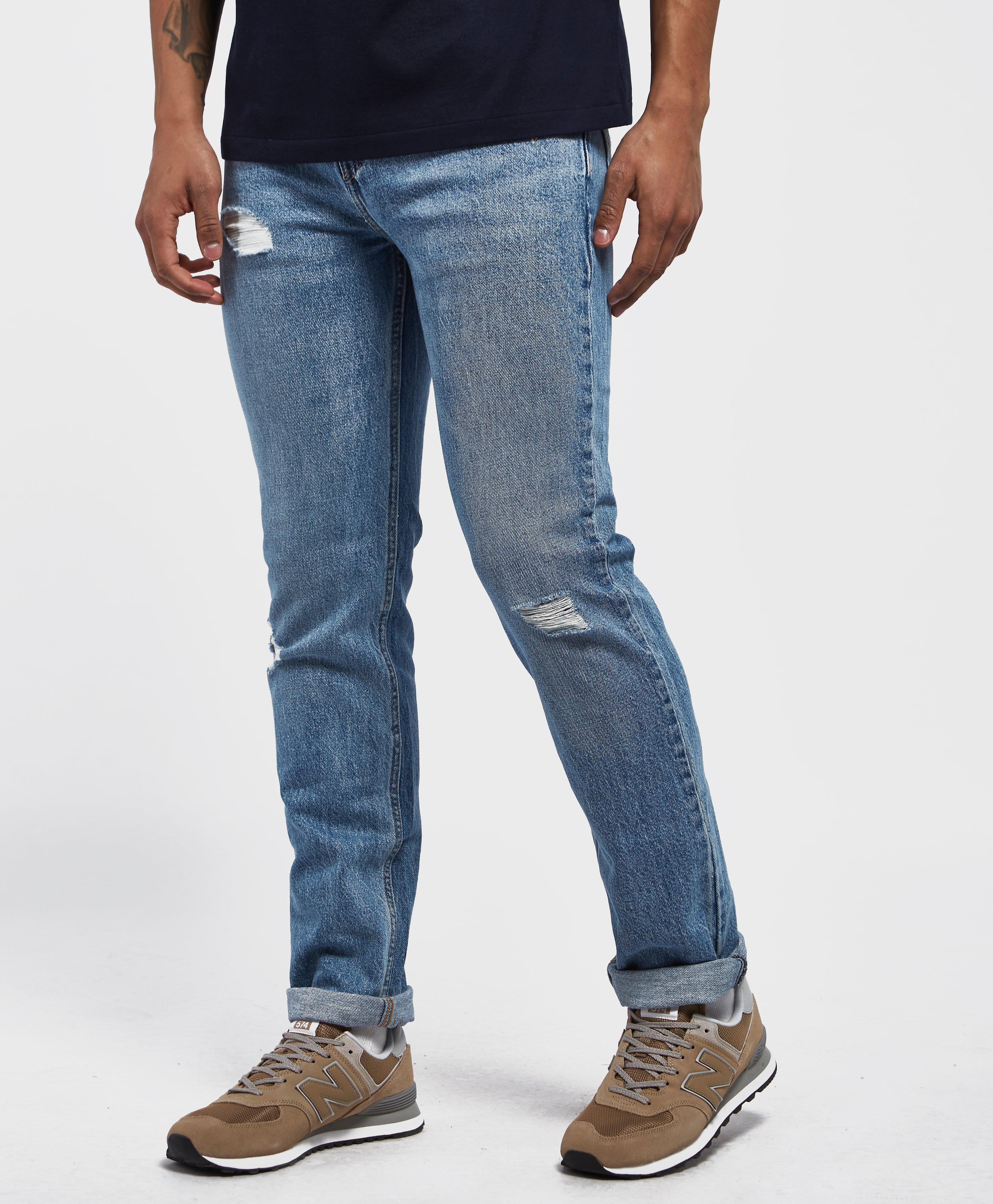 lyst-levi-s-511-slim-toto-ripped-jeans-online-exclusive-in-blue-for-men