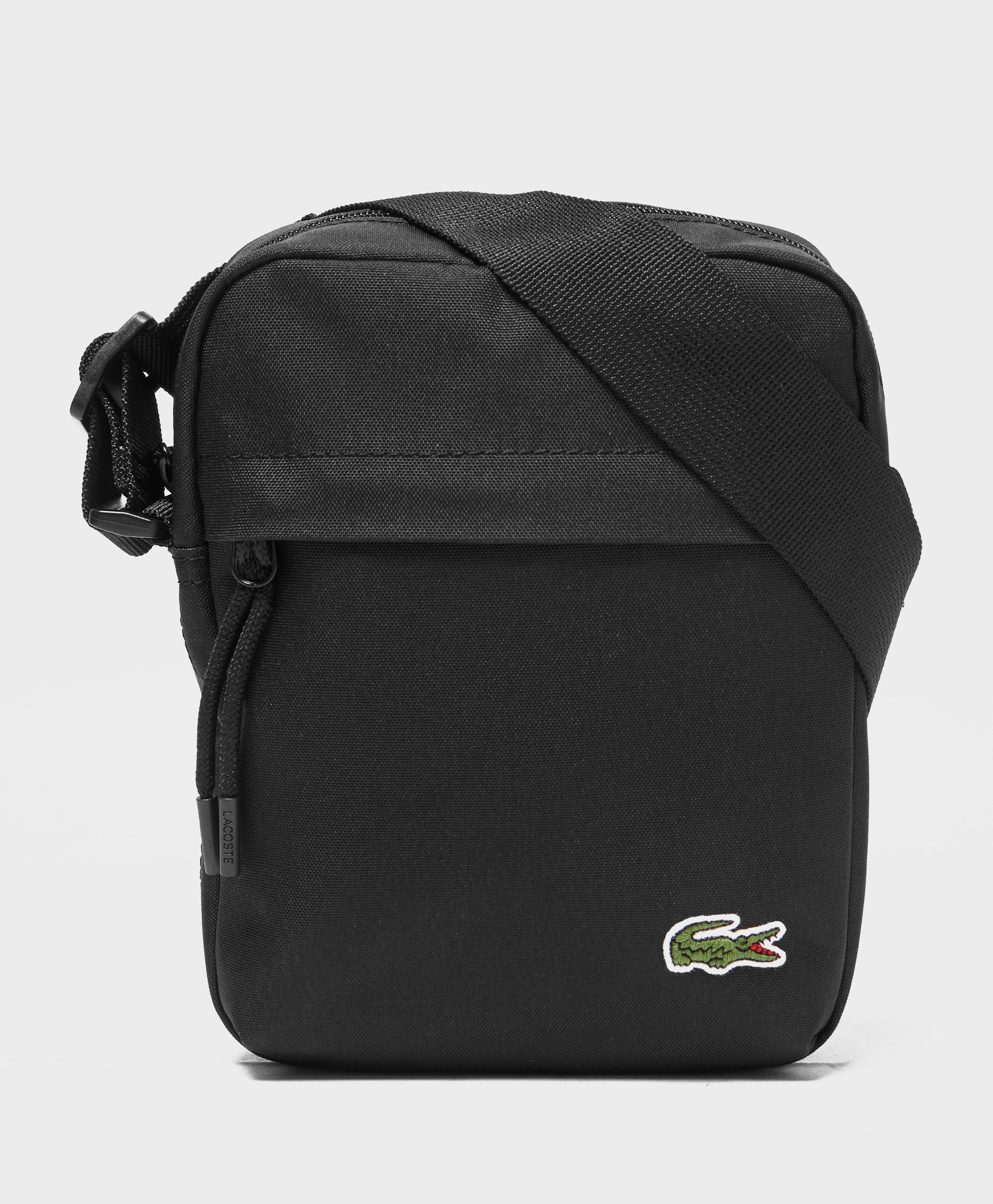 Lyst - Lacoste Mini Bag in Black for Men