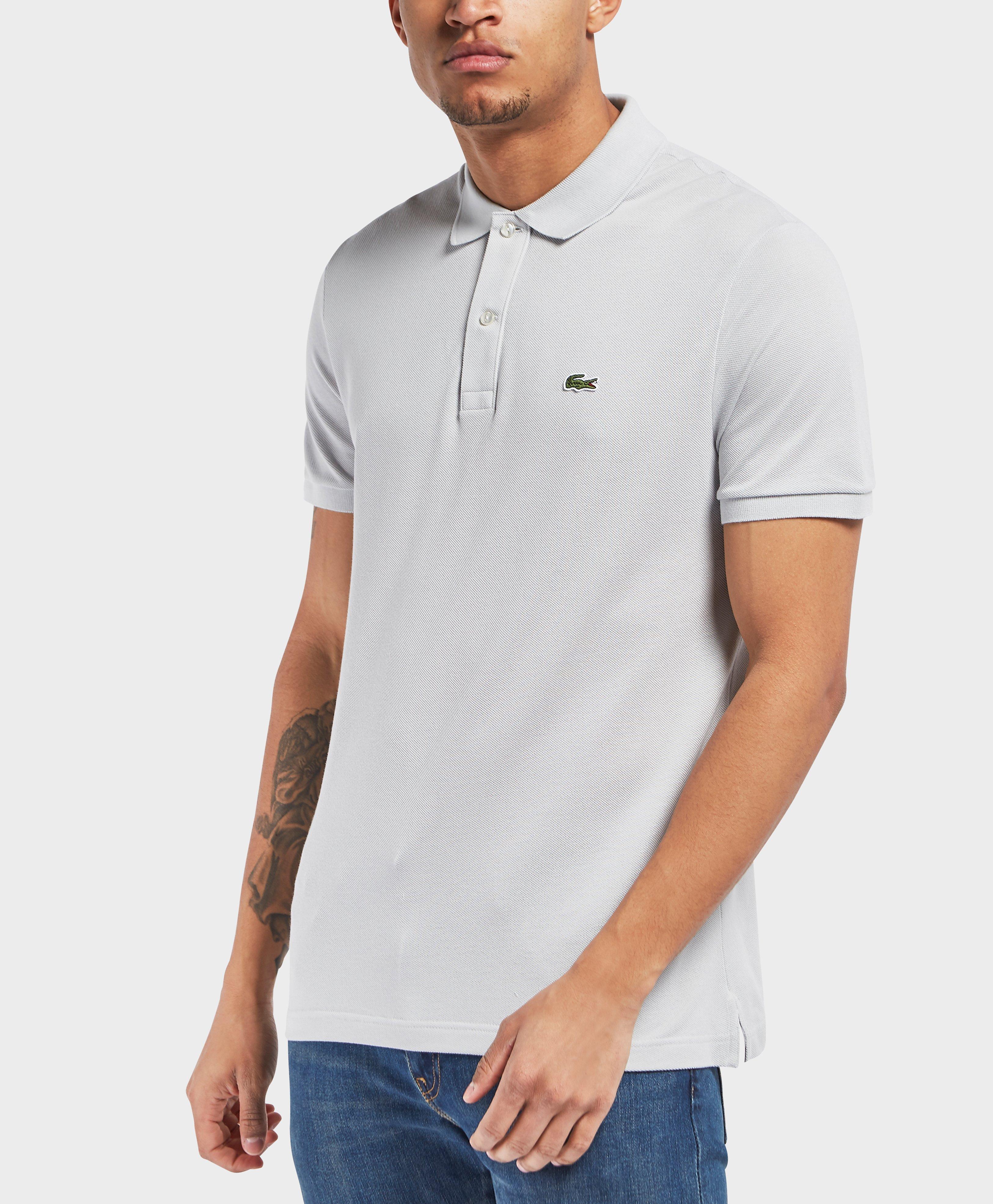 White Details about   Lacoste Men's Logo Polo Shirt 