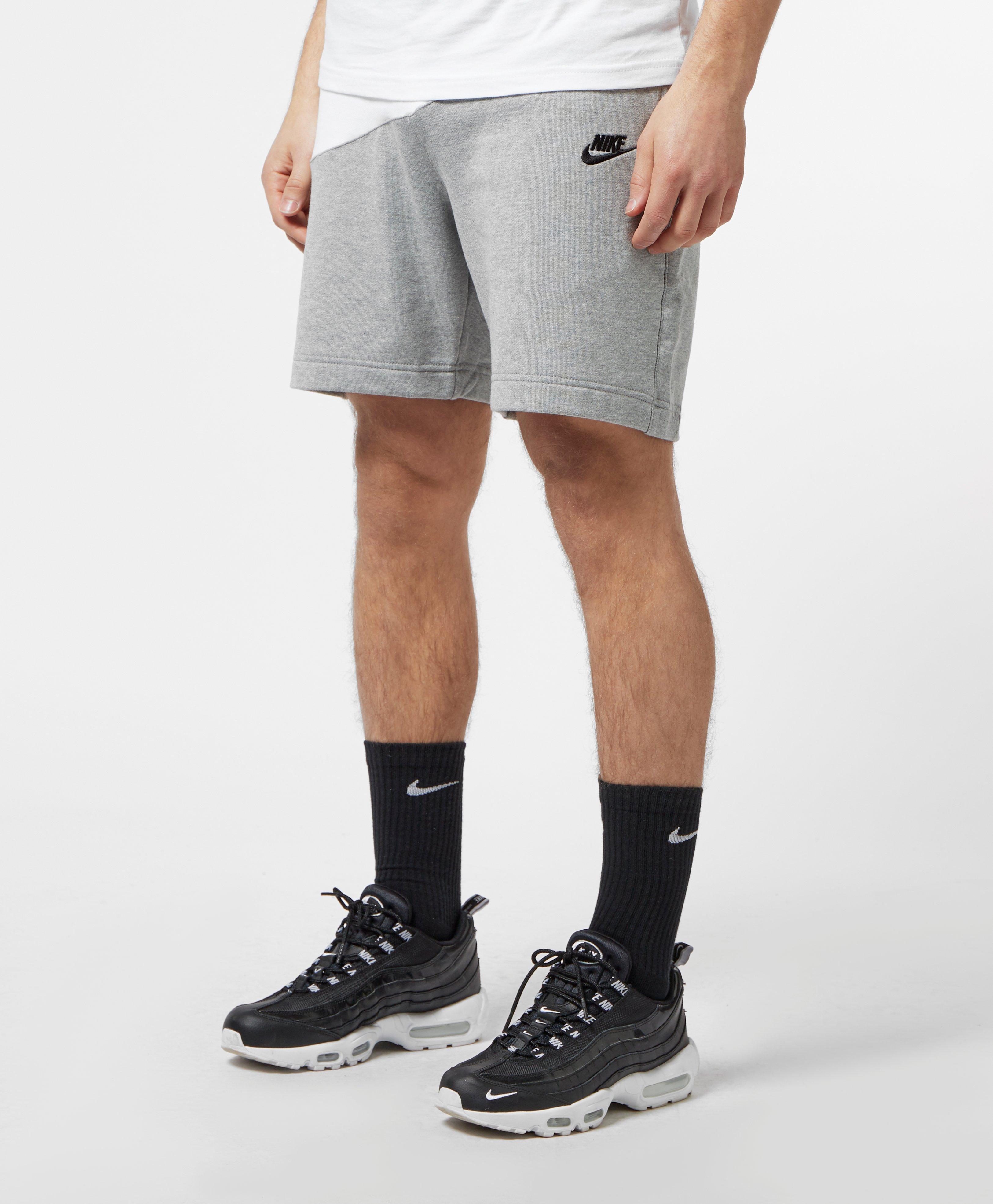 nike sweatpant shorts men