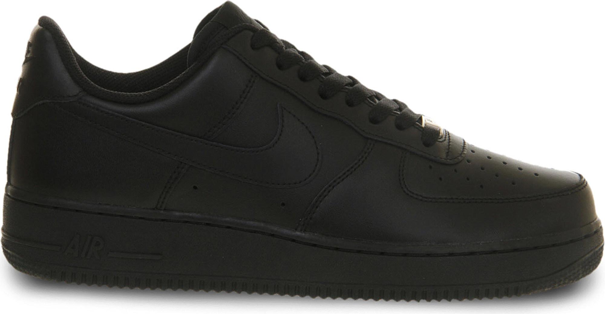 Low Top Air Force Ones Black - Airforce Military