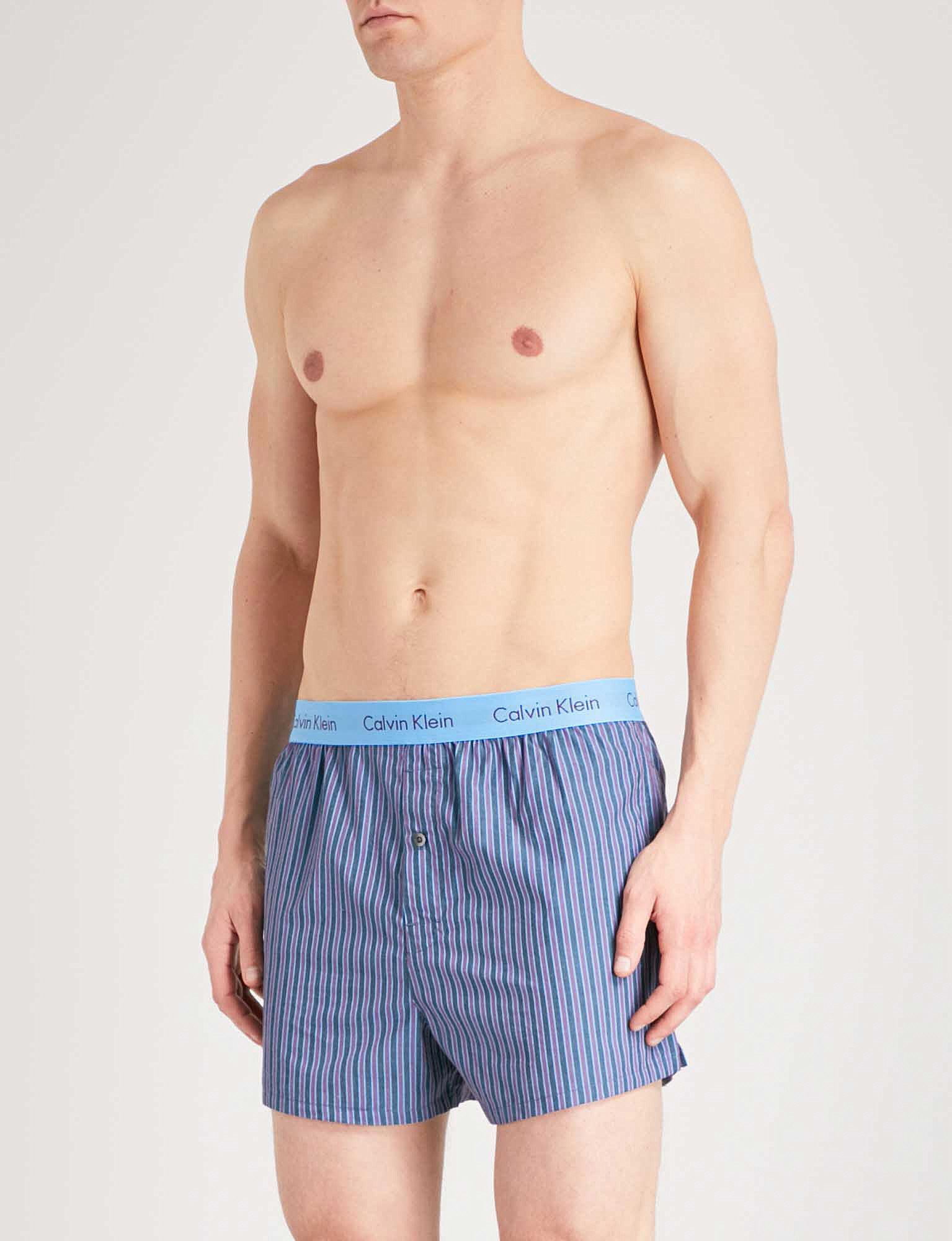 men's slim fit cotton shortstack