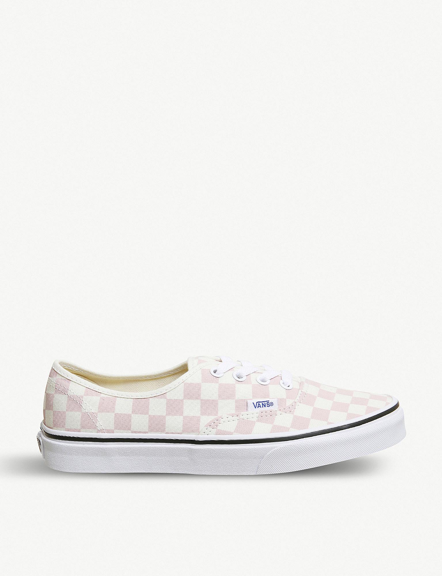 vans authentic canvas plimsolls in beige vans authentic canvas plimsolls in beige