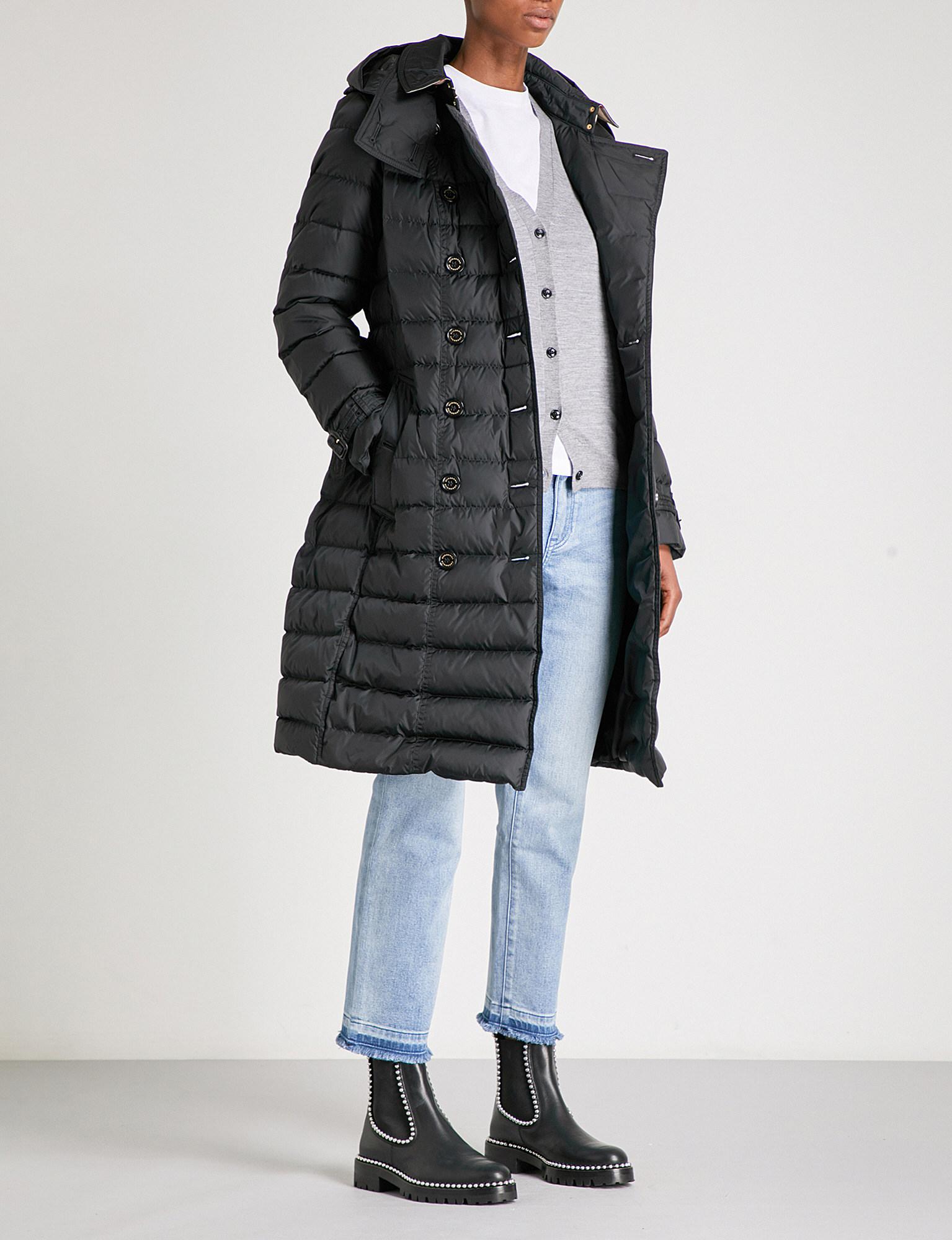 burberry black watch coat
