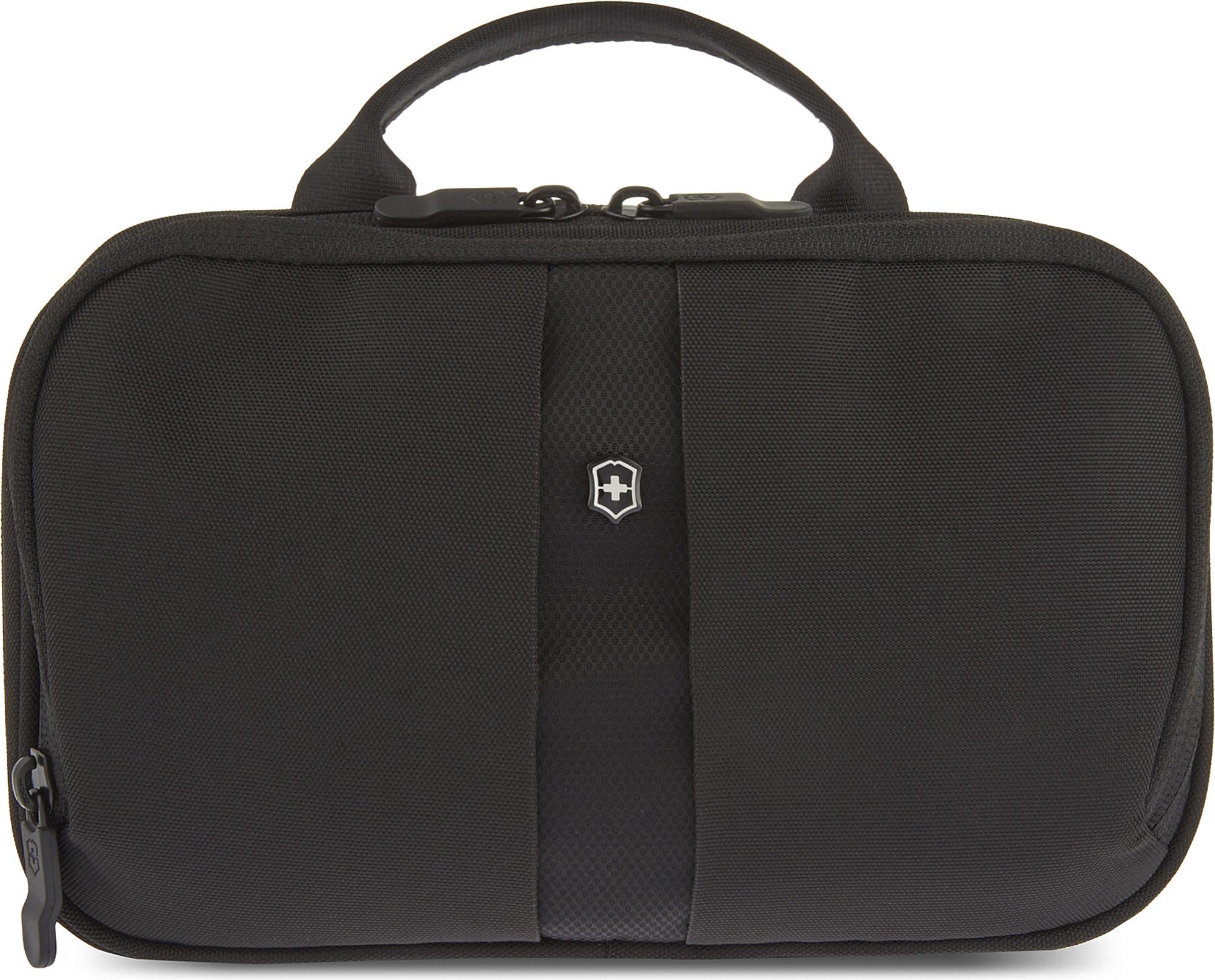 Lyst Victorinox Slimline Toiletry Bag In Black For Men Save 15 Victorinox Men S Black Slimline Toiletry Bag