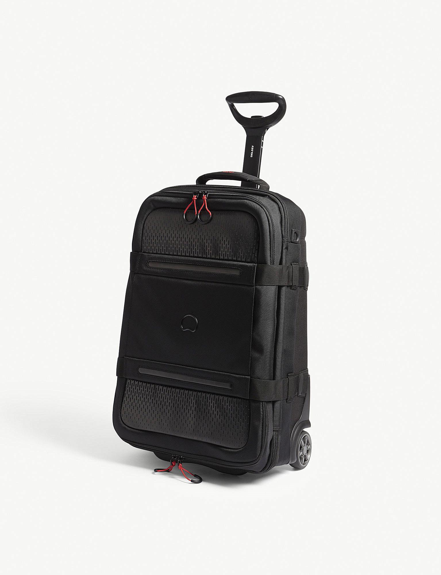 Delsey Montsouris Cabin Suitcase 55cm in Black for Men Lyst